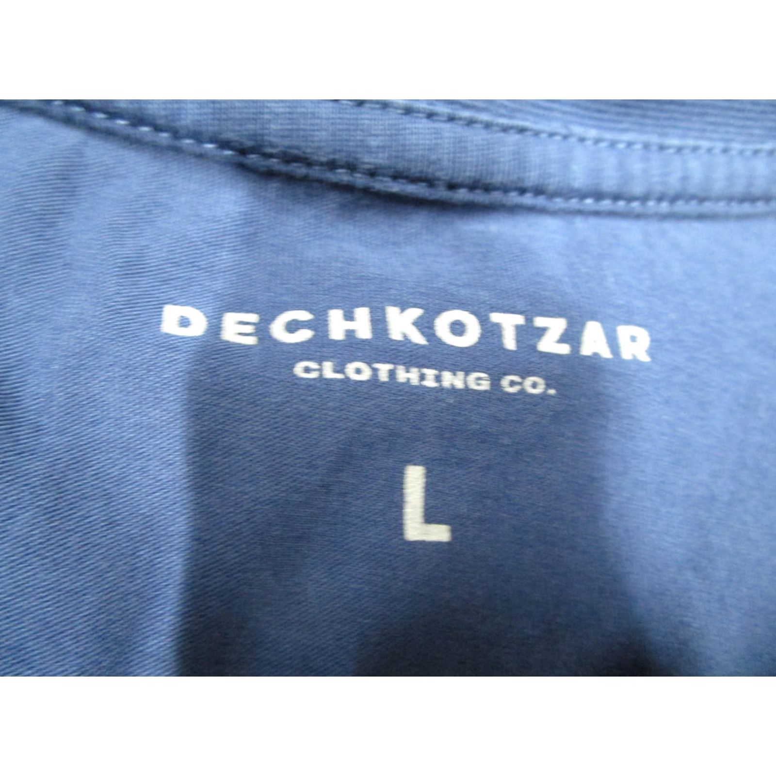 Vintage Dechkotzar Shirt Mens Large Blue BEG AERO Belgrade Airplane Graphic Tee Travel Size US L / EU 52-54 / 3 - 3 Thumbnail