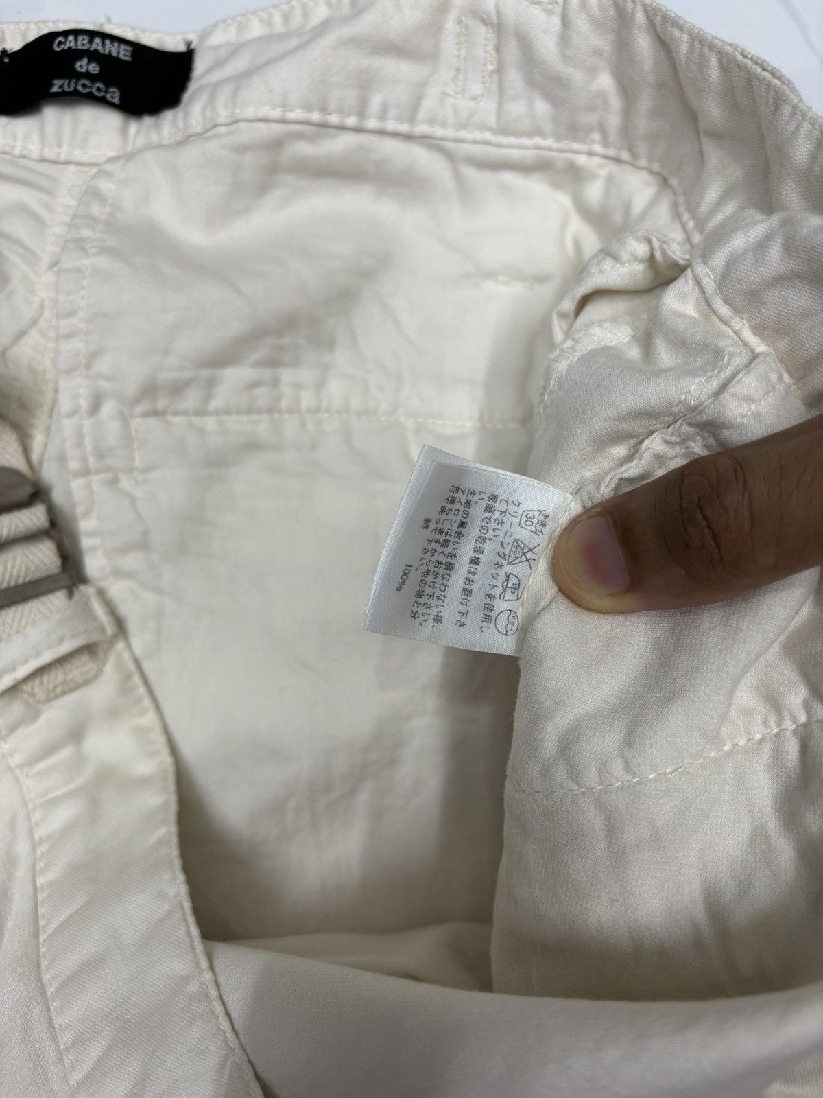 Issey Miyake CABANE DE ZUCCA PARACHUTE GAS MASK POCKET CARGO PANT Size US 35 - 11 Thumbnail