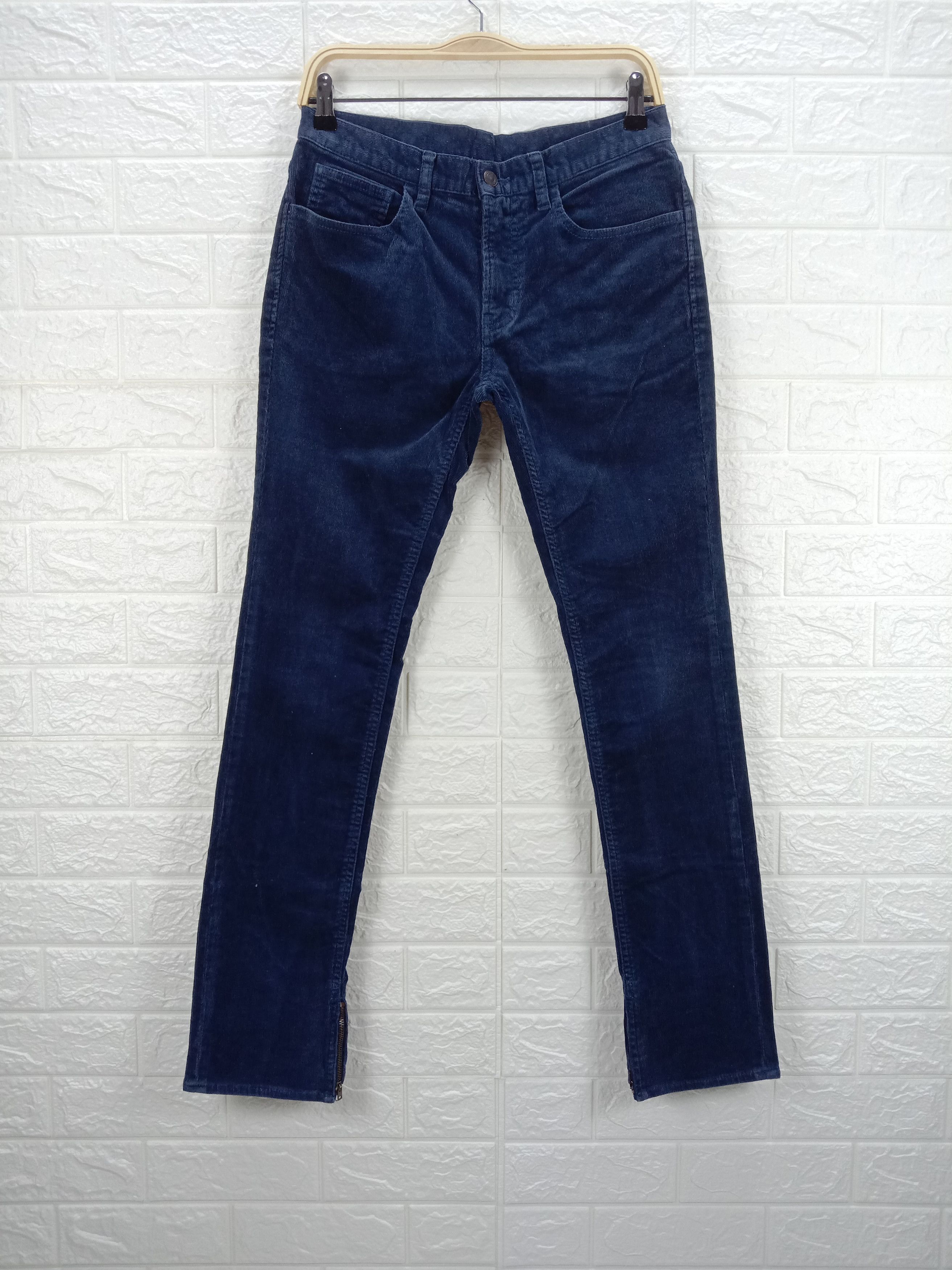 Lounge Lizard Vintage Lounge Lizard Slim Cut Leg Zipper Corduroy Pants Size US 30 / EU 46 - 1 Thumbnail