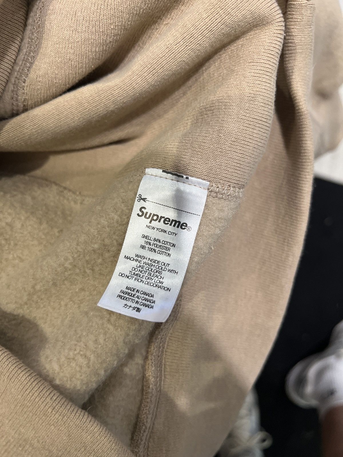 Supreme Supreme Motion Logo Hoodie Tan SS23 Size US L / EU 52-54 / 3 - 5 Thumbnail
