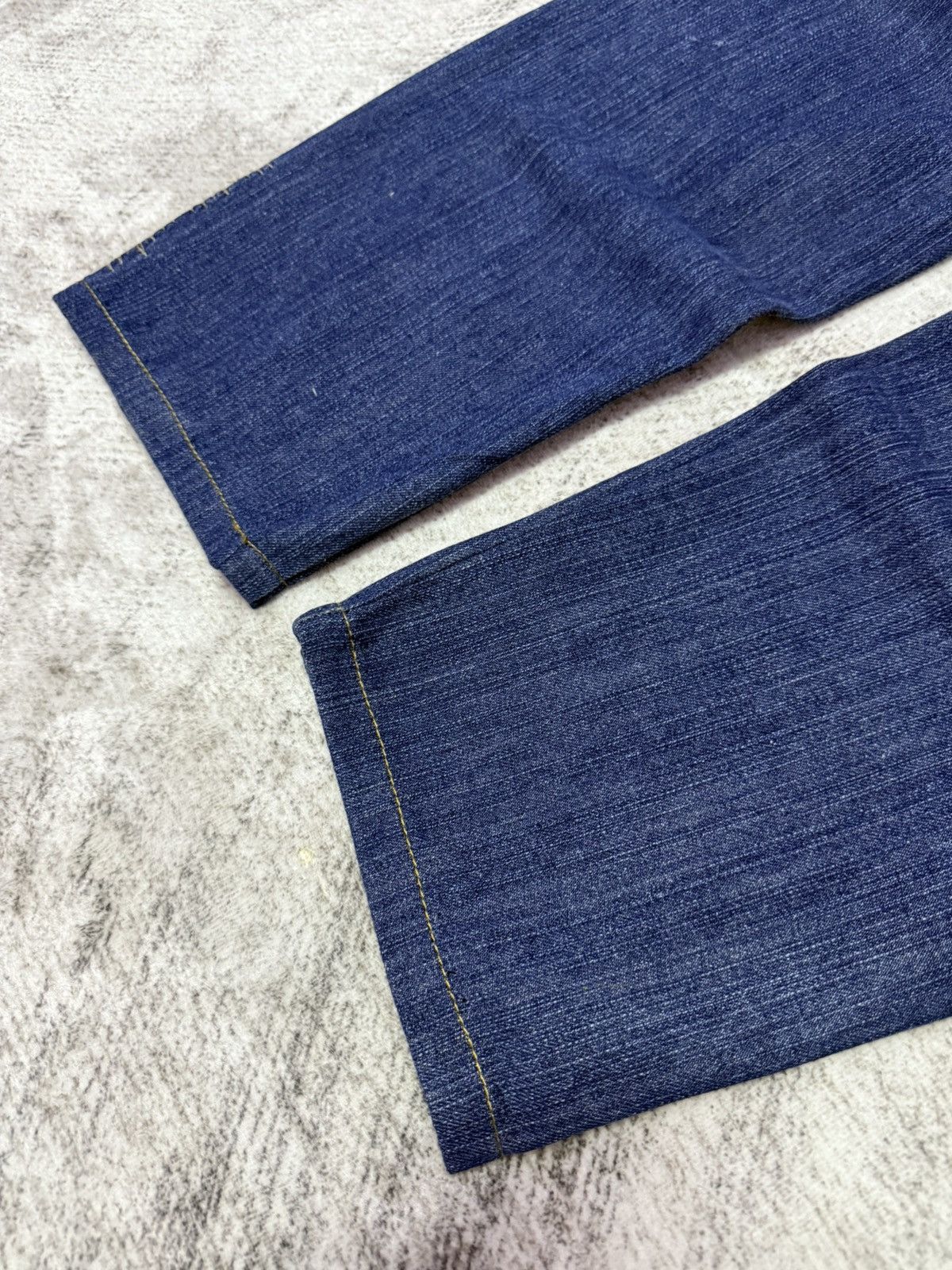 Hysteric Glamour × Japanese Brand Wild Chanel Destroyed Repaired Heavy Stitched Jeans Size US 30 / EU 46 - 17 Thumbnail