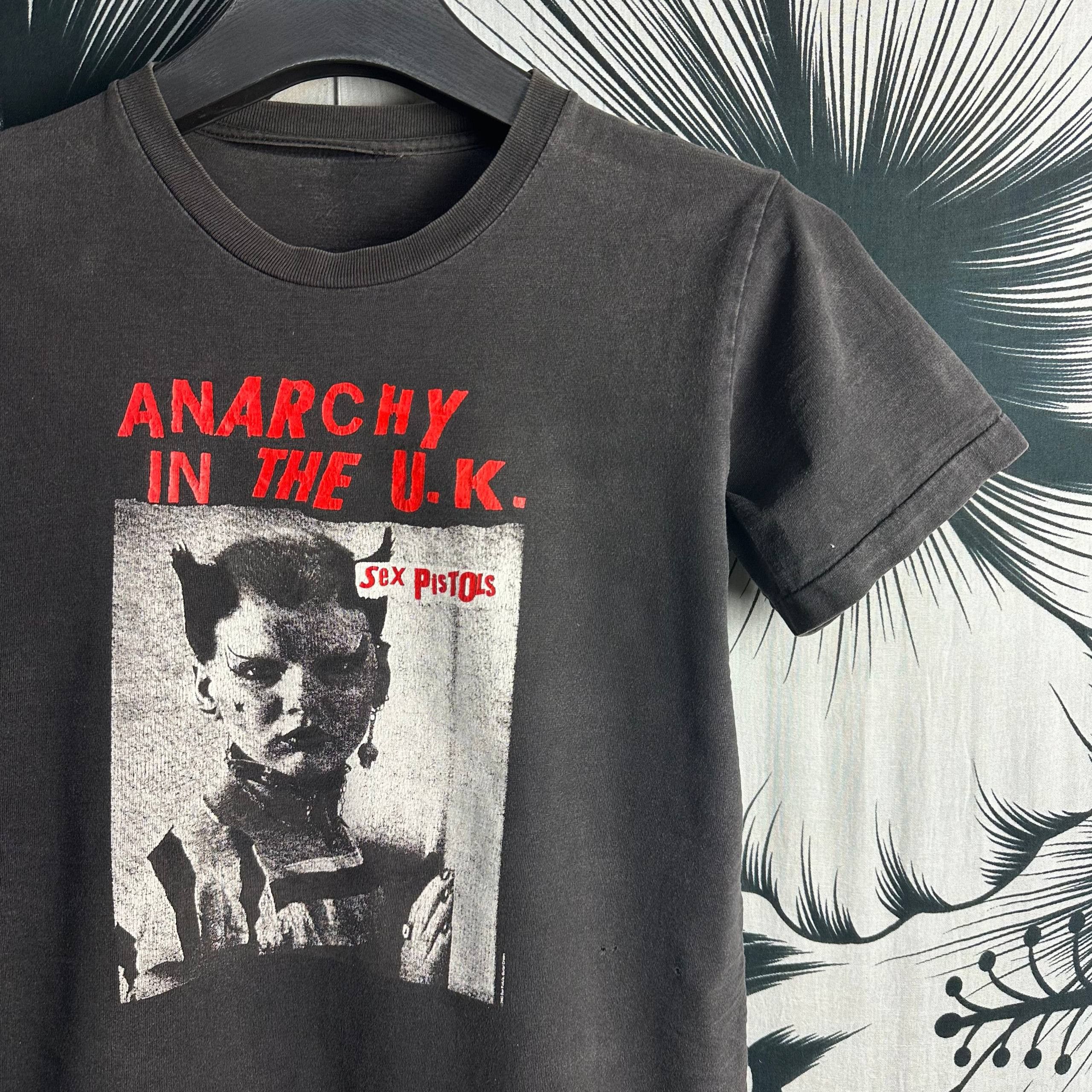 Band Tees Rare Vintage Sex Pistols "Anarchy in the UK" Band T-Shirt Size US S / EU 44-46 / 1 - 3 Thumbnail