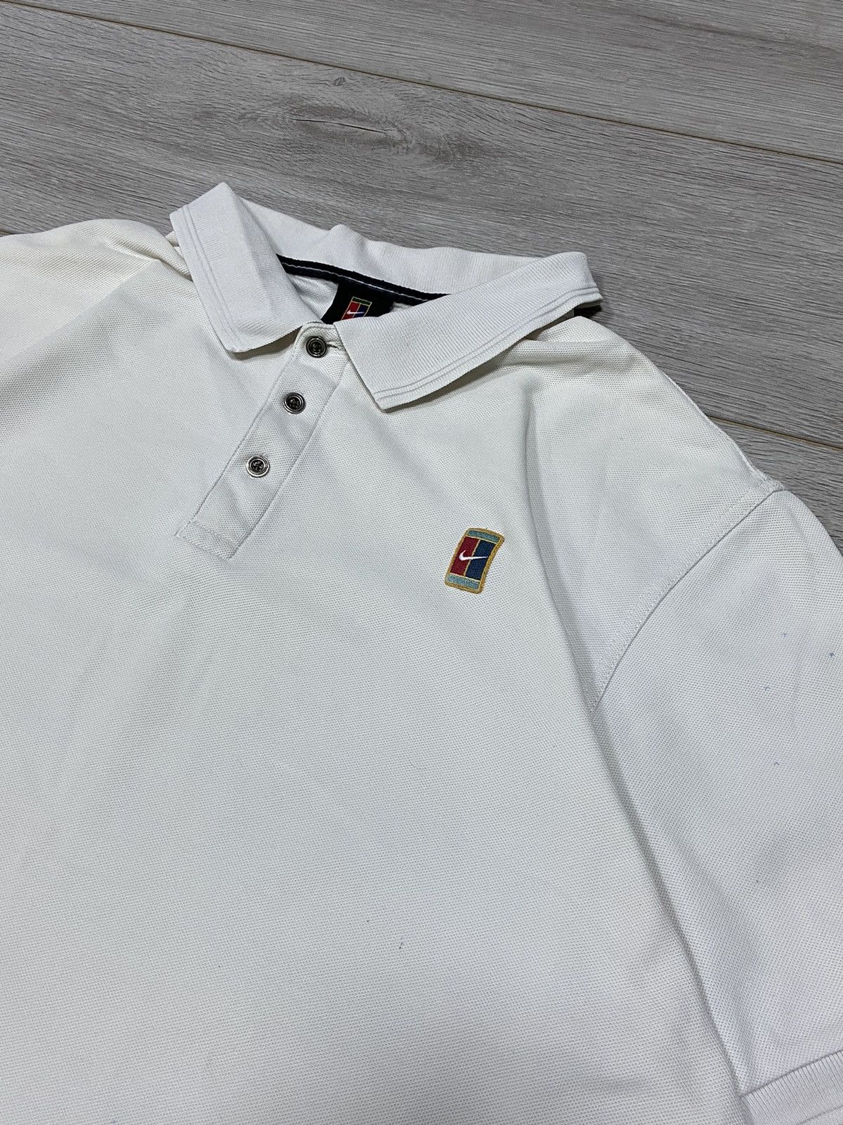 Nike Nike court tennis vintage polo Size US L / EU 52-54 / 3 - 3 Thumbnail