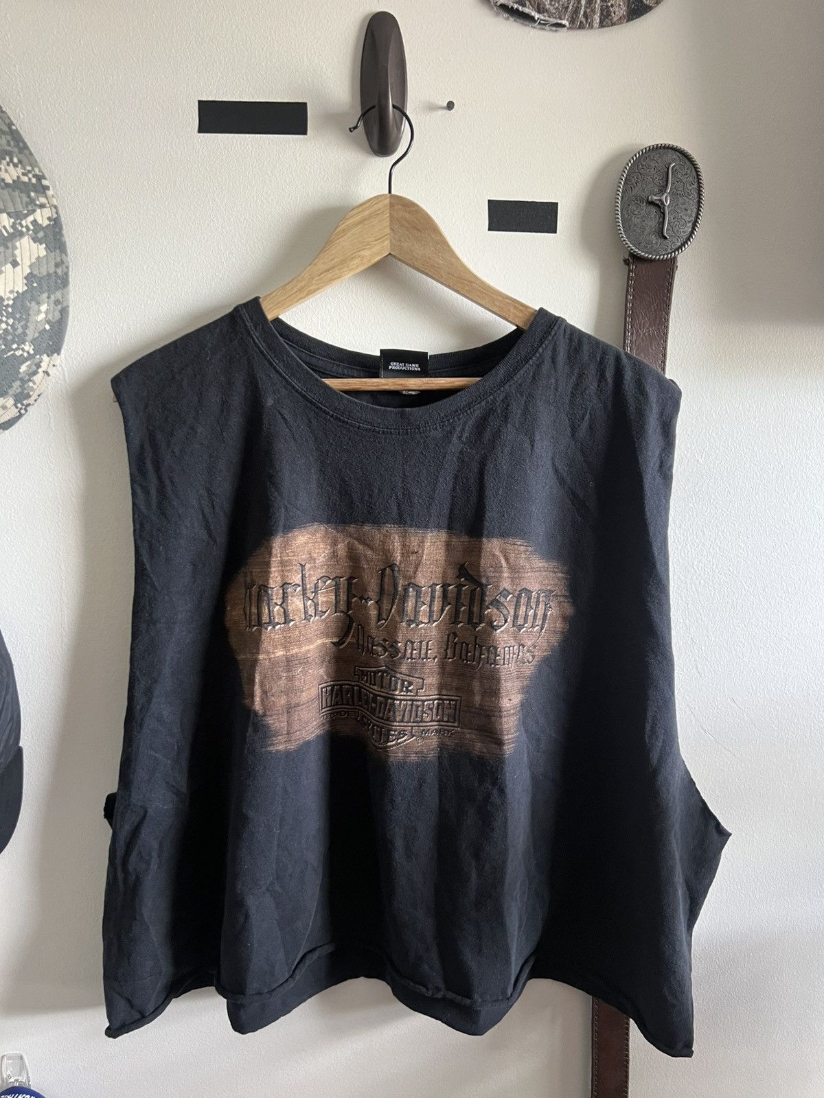 Harley Davidson Harley Dave Bahamas Wood Cutoff Size US XL / EU 56 / 4 - 1 Thumbnail