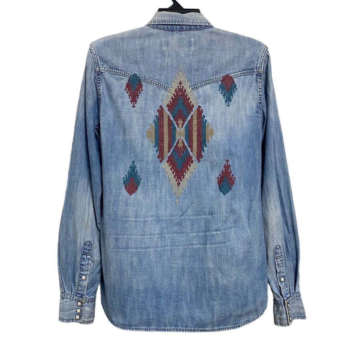 Remi Relief Remi Relief Western Denim Native Shirt Size US M / EU 48-50 / 2 - 1 Thumbnail