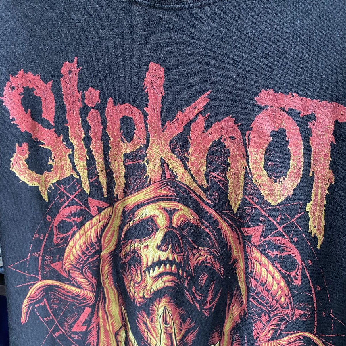 Band Tees Vintage Slipknot Big Graphic Logo Rock Band 00’s tee Size US M / EU 48-50 / 2 - 3 Thumbnail