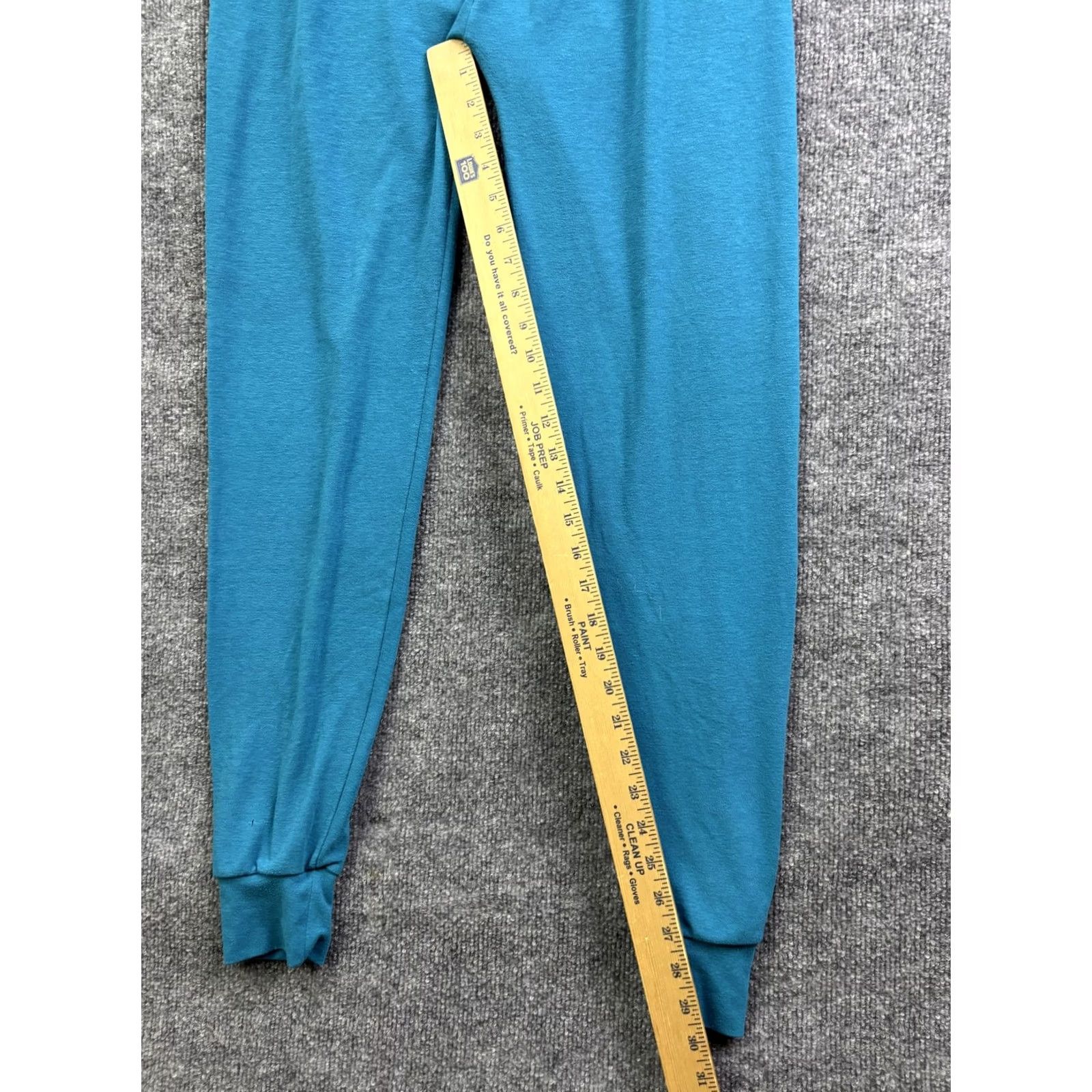 Vintage VINTAGE REI Leggings Womens XL Blue Mid Rise Ankle Base Layer Pants Thermal Size 40" / US 18 - 5 Thumbnail
