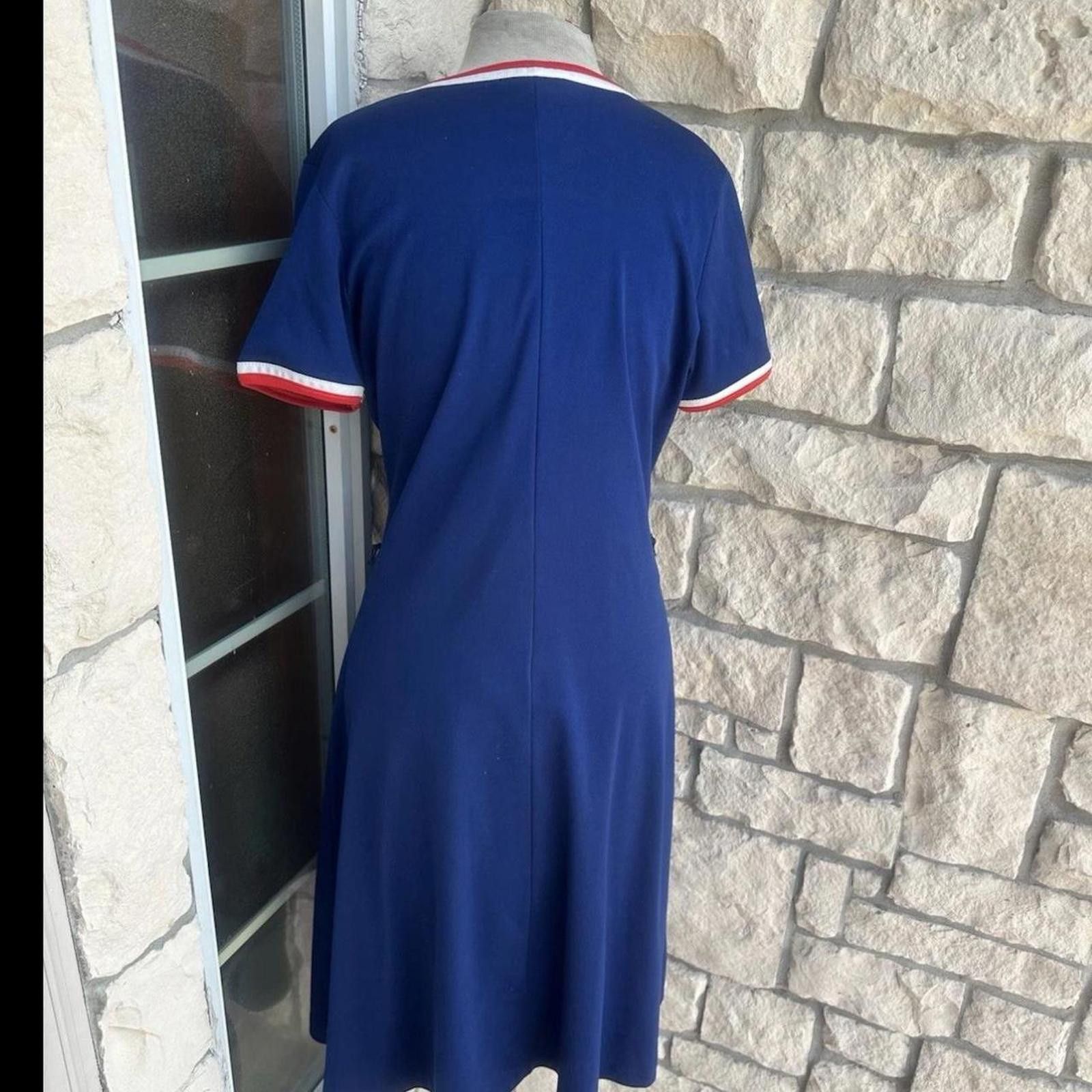 Other 70s baseball jersey dress with red and white #retrodress Size M / US 6-8 / IT 42-44 - 2 Thumbnail