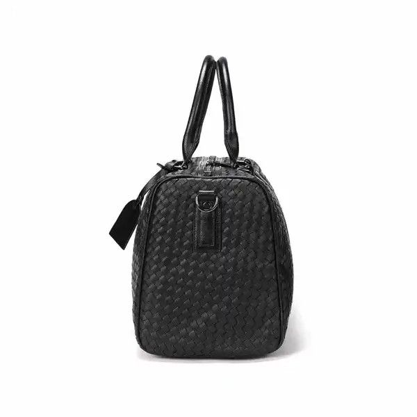 VIBE Outdoor retro woven travel duffle bag pu leather Size ONE SIZE - 4 Thumbnail