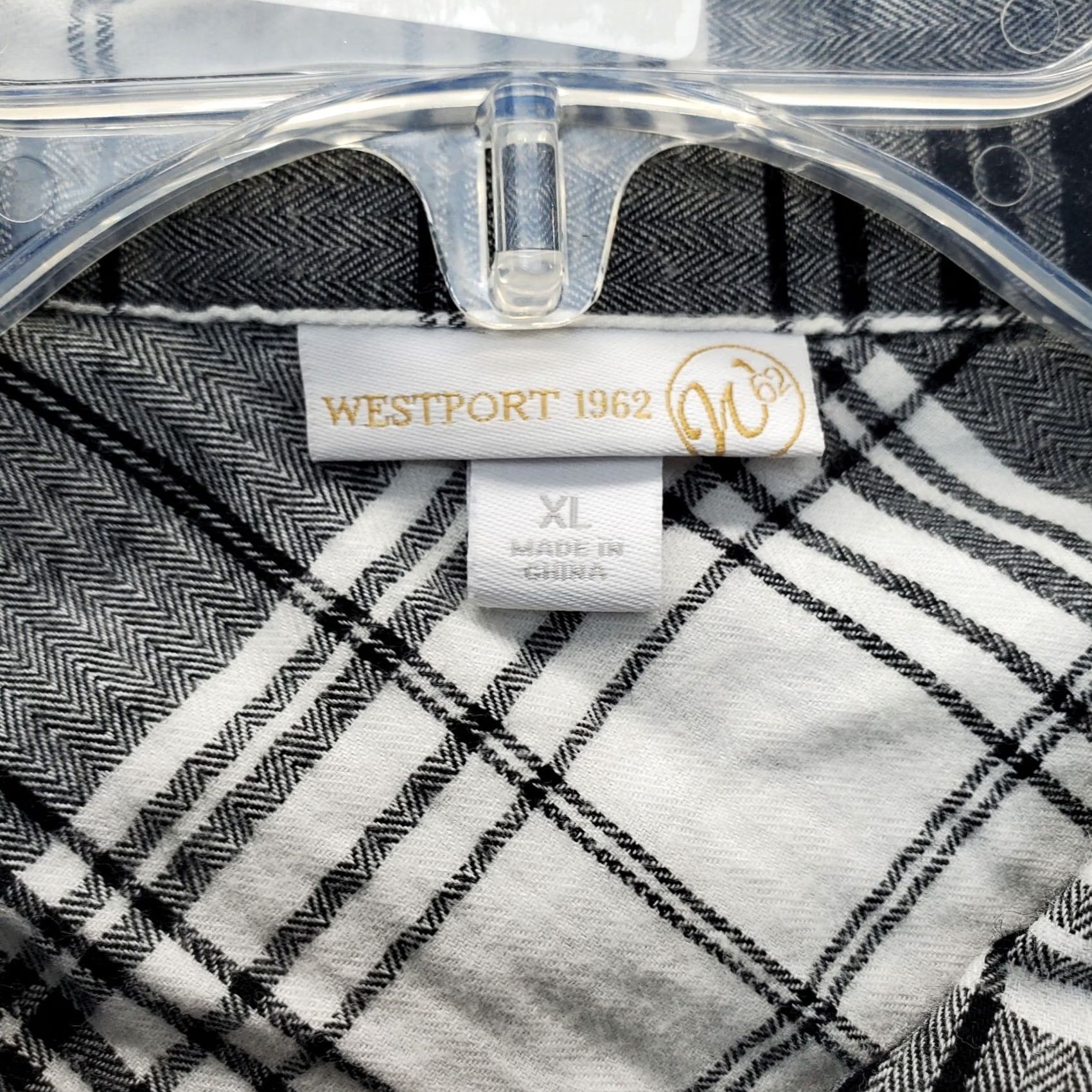 Vintage Westport Shirt Womens XL Multi Plaid Long Sleeve Button Down Top Chest Pockets Casual Size XL / US 12-14 / IT 48-50 - 6 Thumbnail