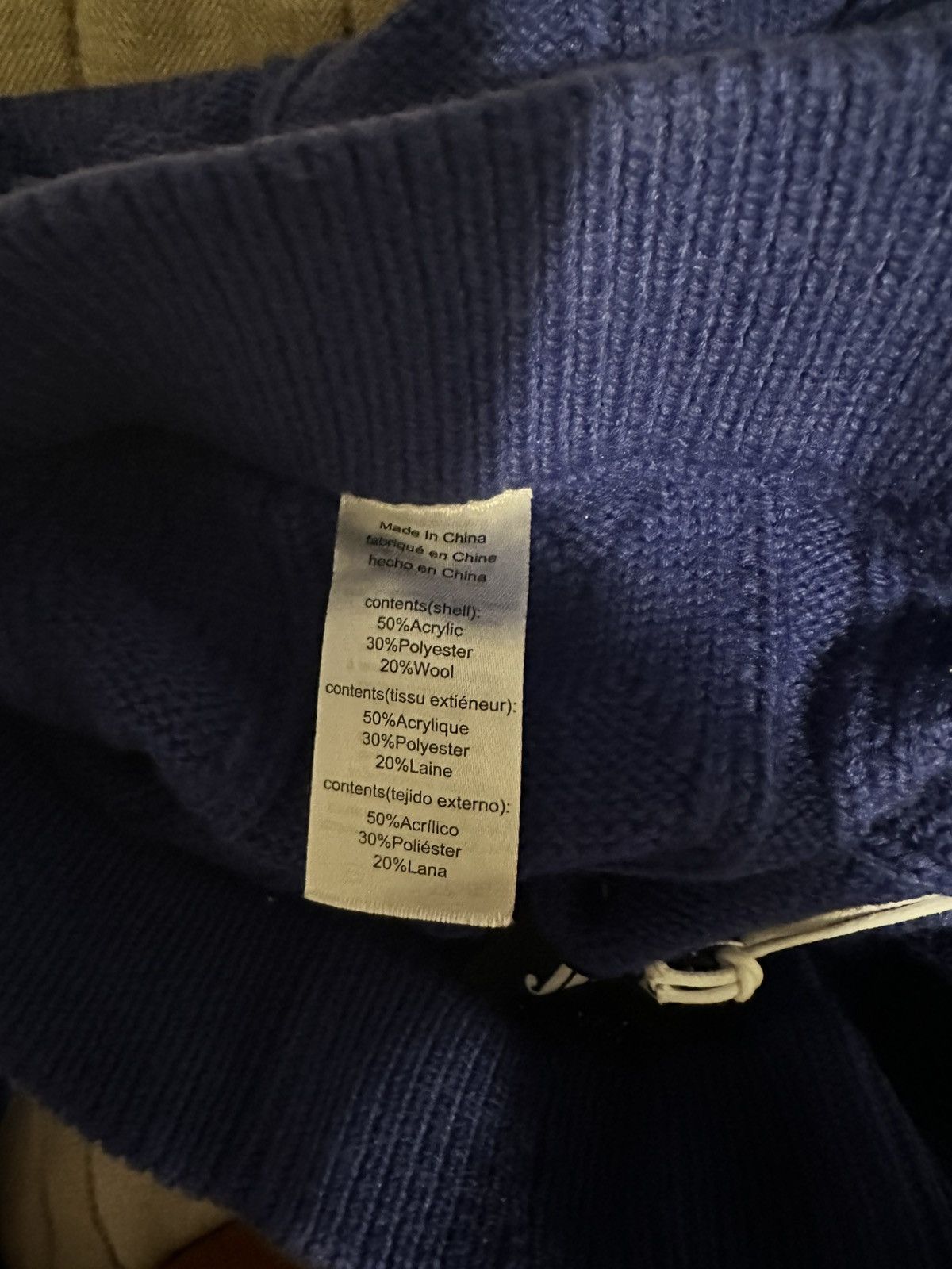 Sinclair Global Sinclair Knit Blue Sweatpants Size US 38 / EU 54 - 4 Thumbnail