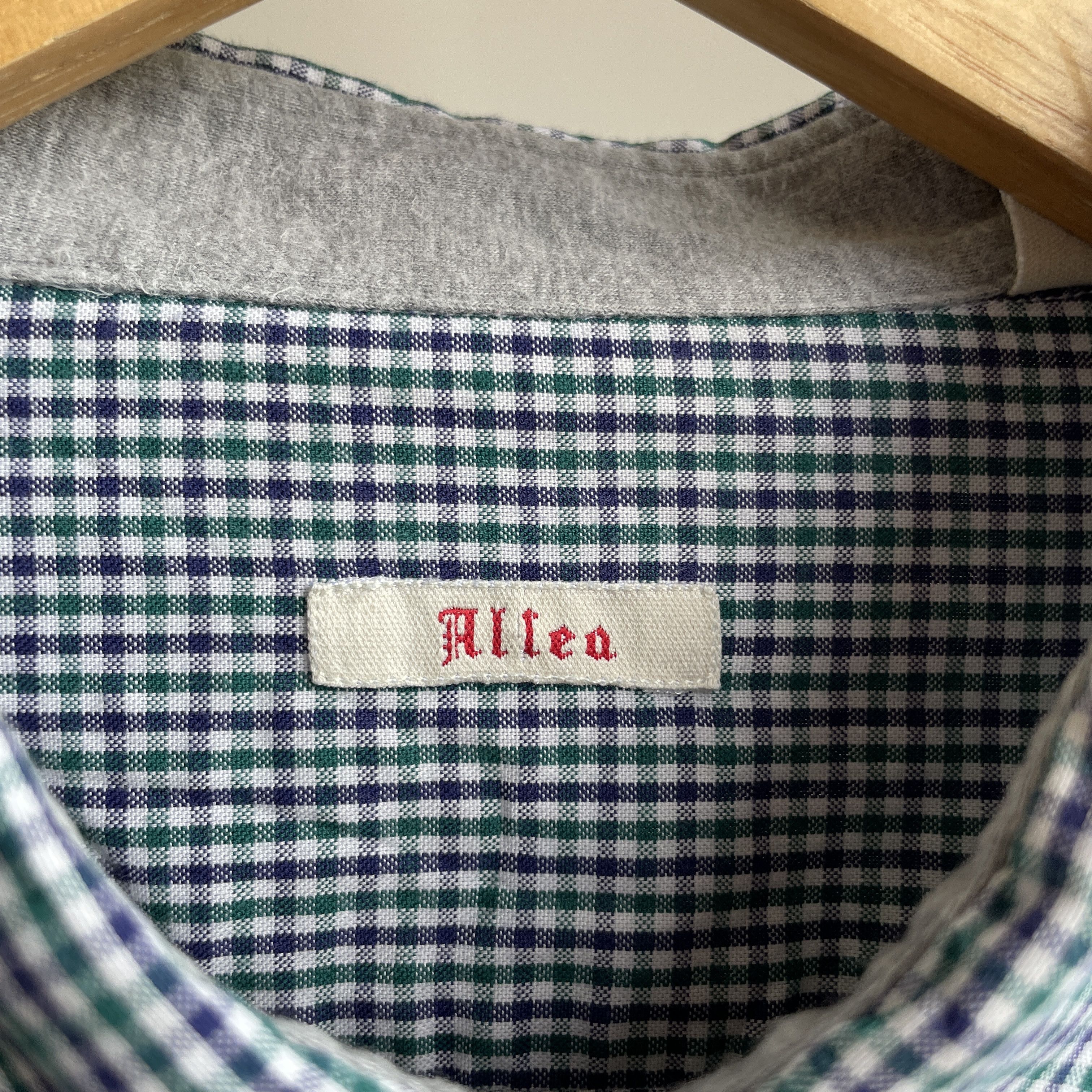 Altea Altea Gingham Check Shirt Size 44 Size US XL / EU 56 / 4 - 8 Thumbnail