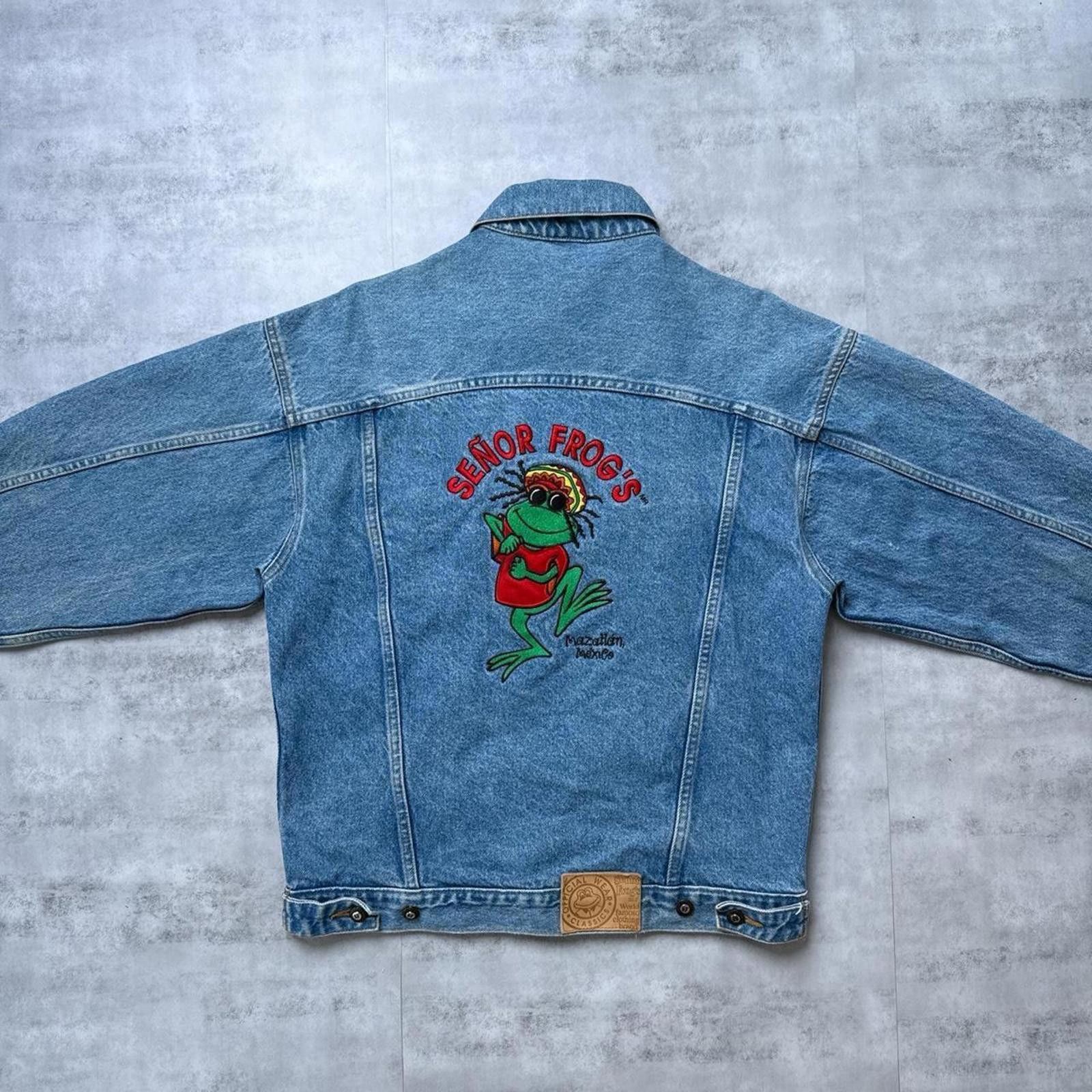 Other Y2K Señor Frogs Denim 00s Jacket Size US M / EU 48-50 / 2 - 4 Thumbnail