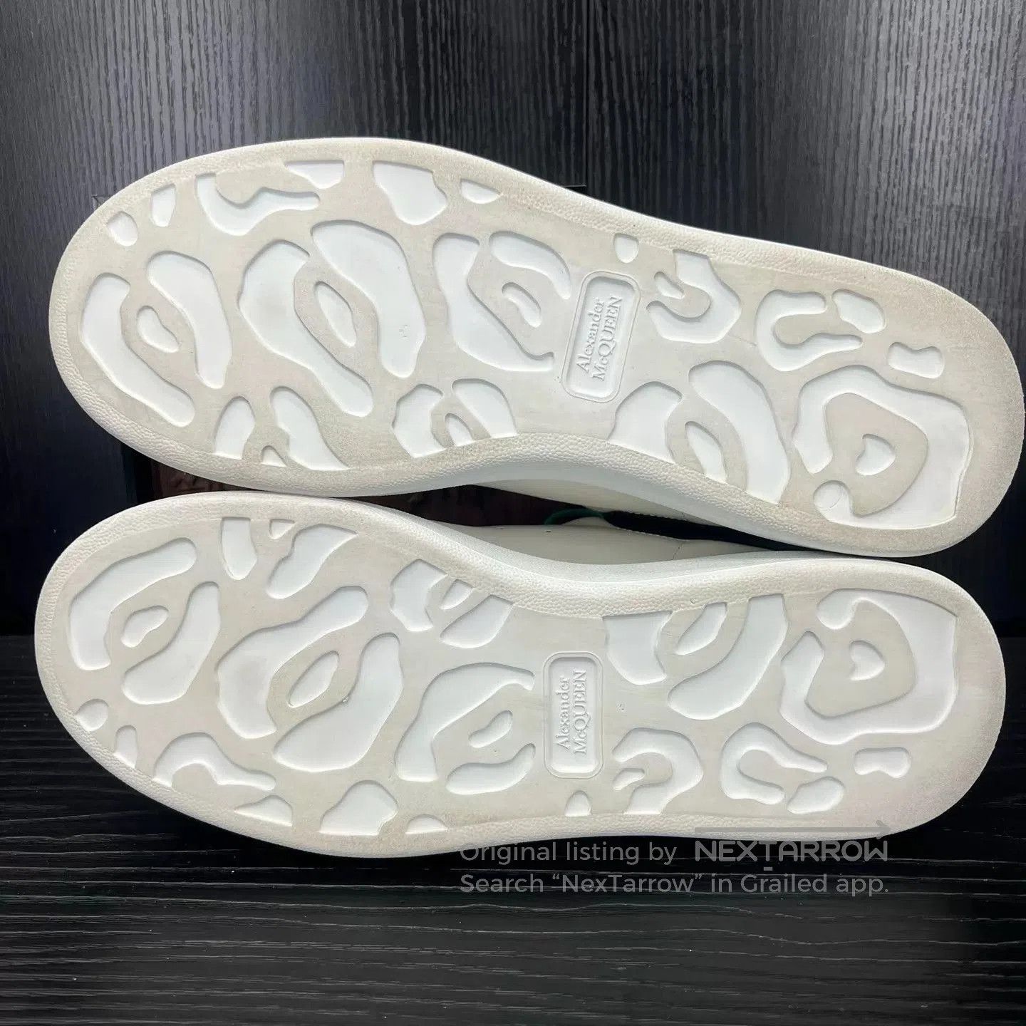 Alexander McQueen White Low-Top Sneakers Size 11. Size US 11 / EU 44 - 6 Thumbnail