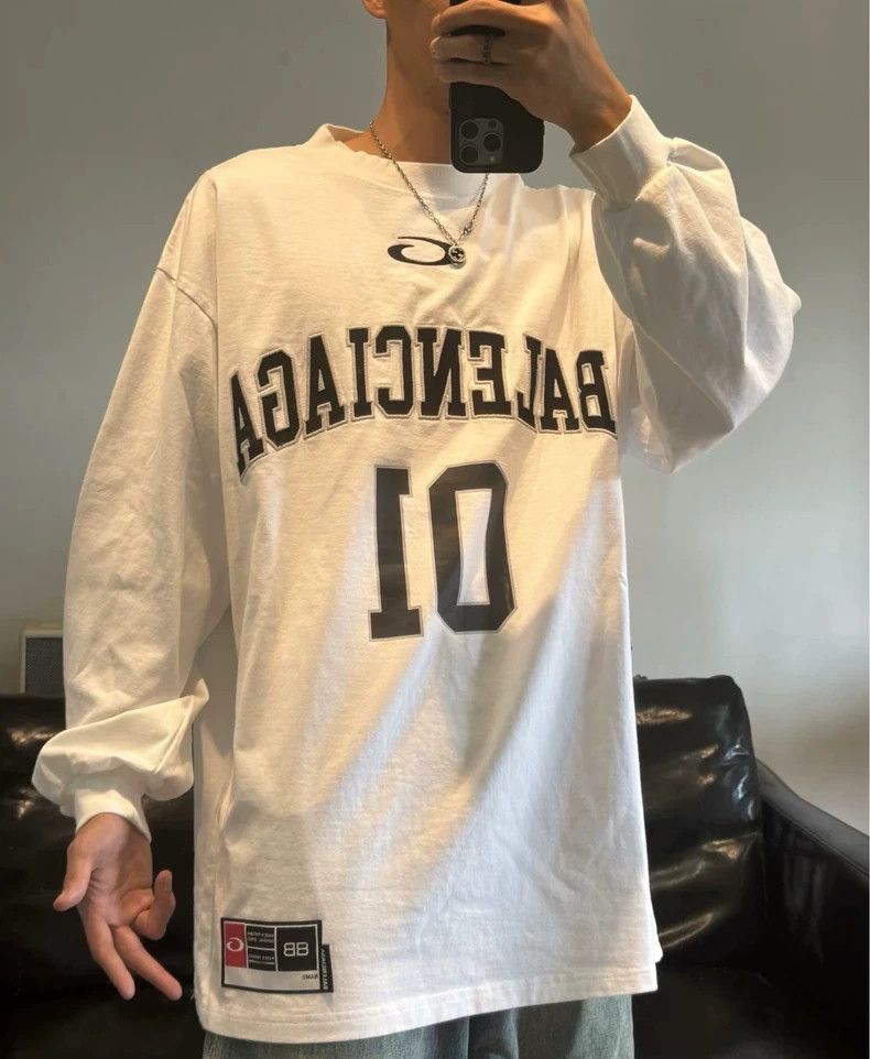 Balenciaga Balenciaga Basketball series long sleeve T-shirt