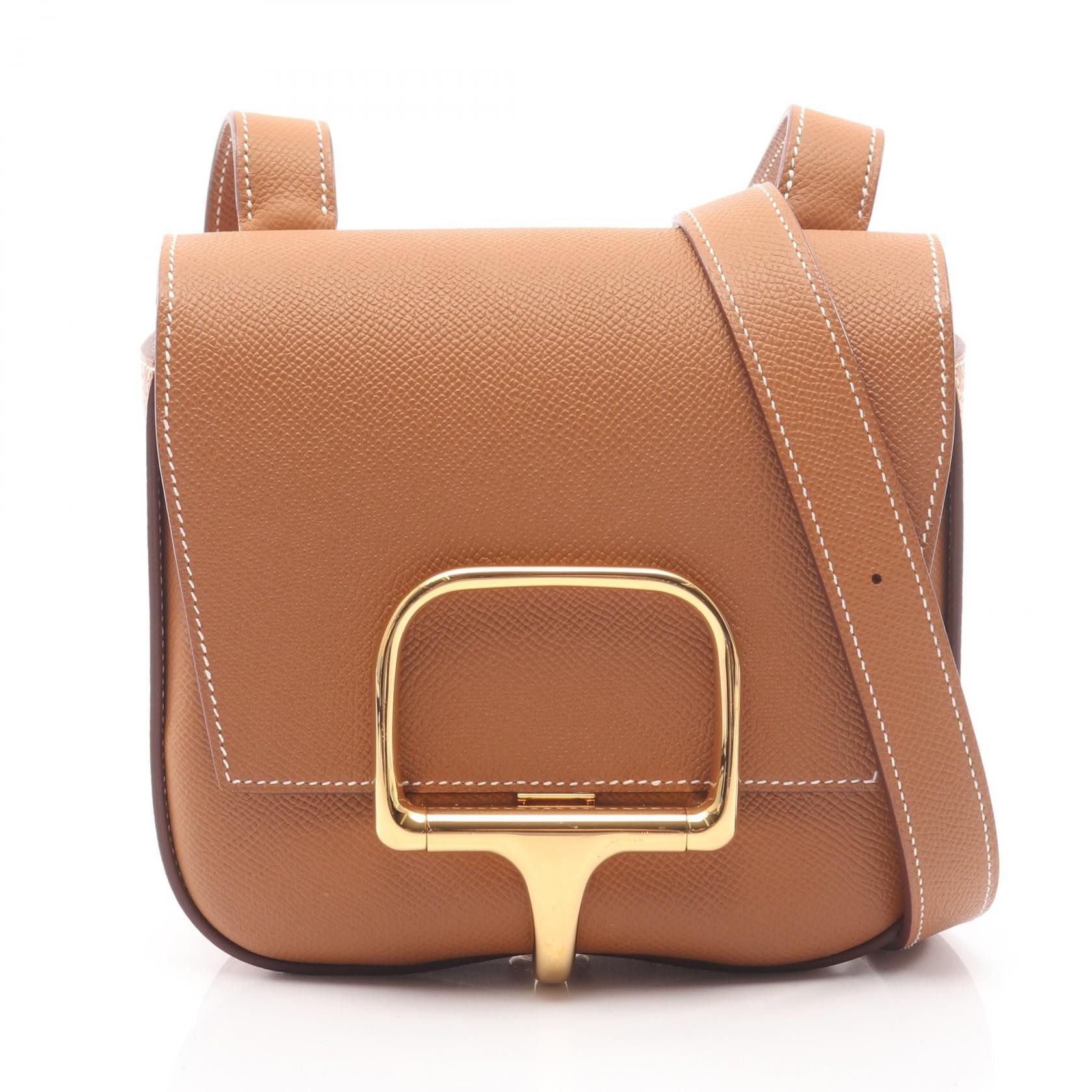 Hermes Hermes Hermes Della Cavalleria Mini Leather Shoulder Bag Leather Shoulder Bag Stamp B (2023) DUTY FREE for USA Size ONE SIZE - 1 Thumbnail