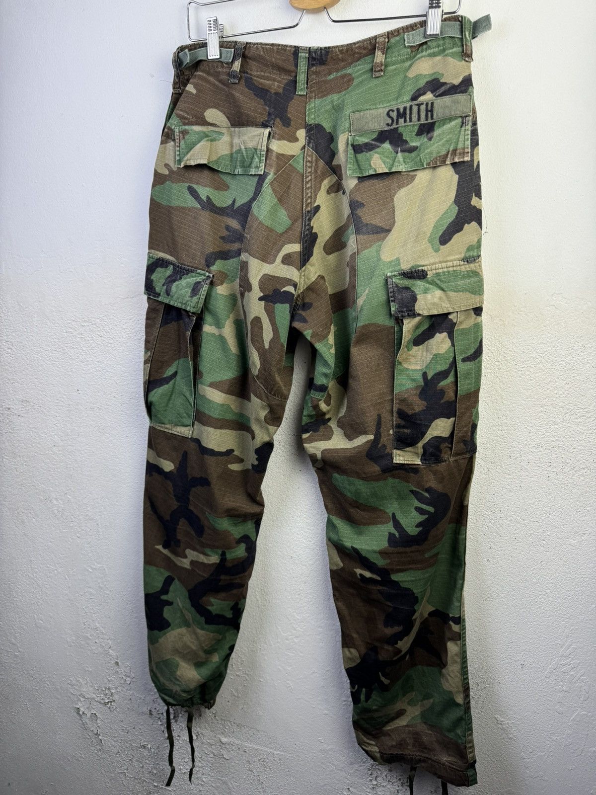 Vintage Vintage Military Pants Men's Medium Green Camo Trousers Size US 32 / EU 48 - 8 Thumbnail