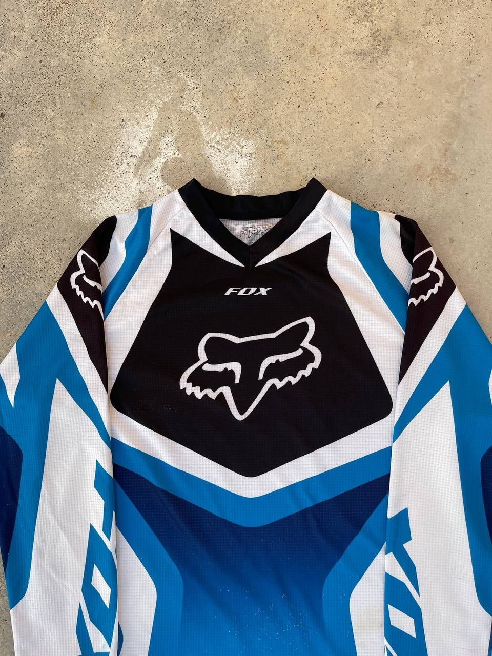 Fox Racing Distressed Vintage Y2K Fox Racing Motocross Shirt Size US L / EU 52-54 / 3 - 2 Thumbnail