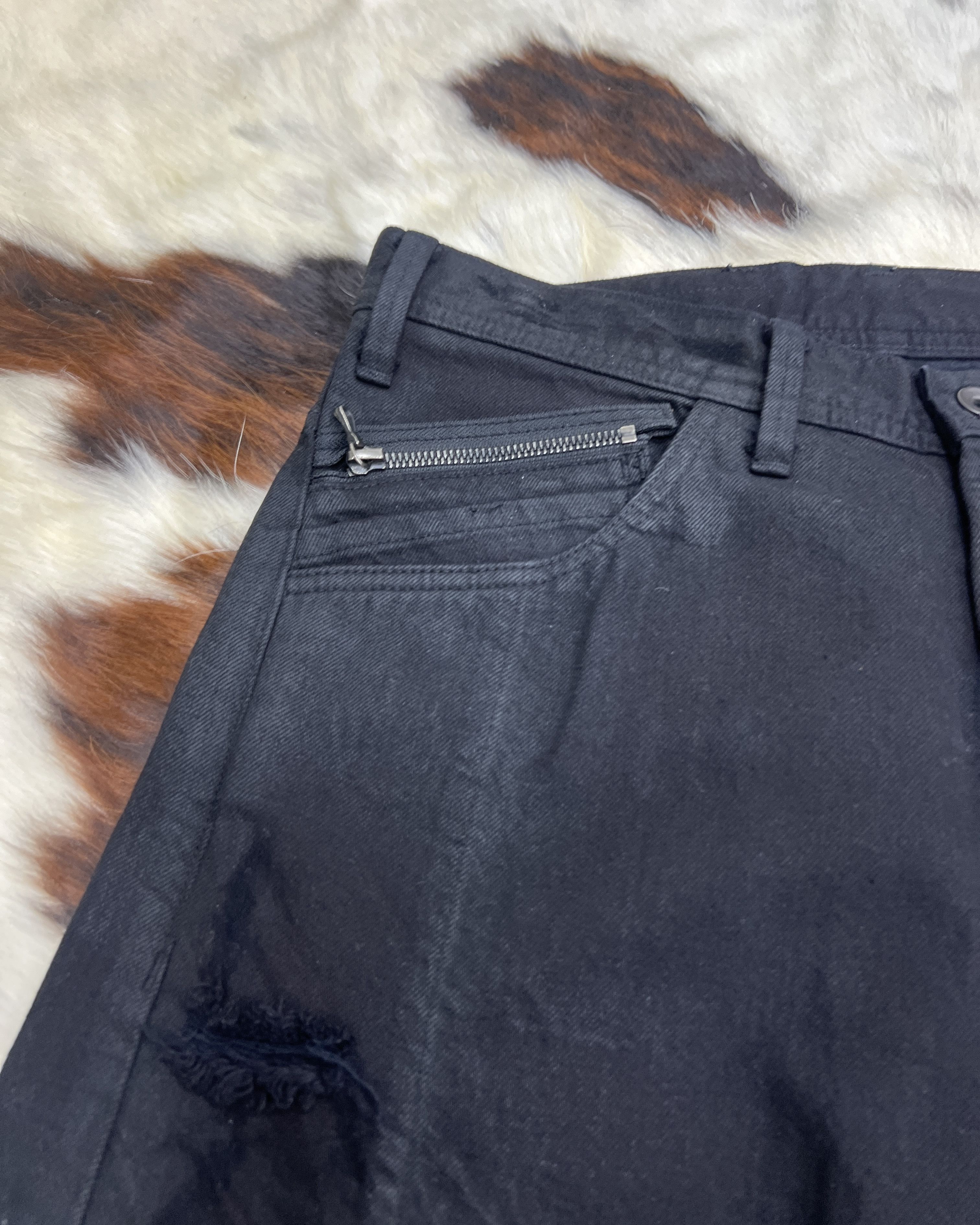 Julius Julius 18FW Semi Curved Distressed Jean Size US 28 / EU 44 - 5 Thumbnail