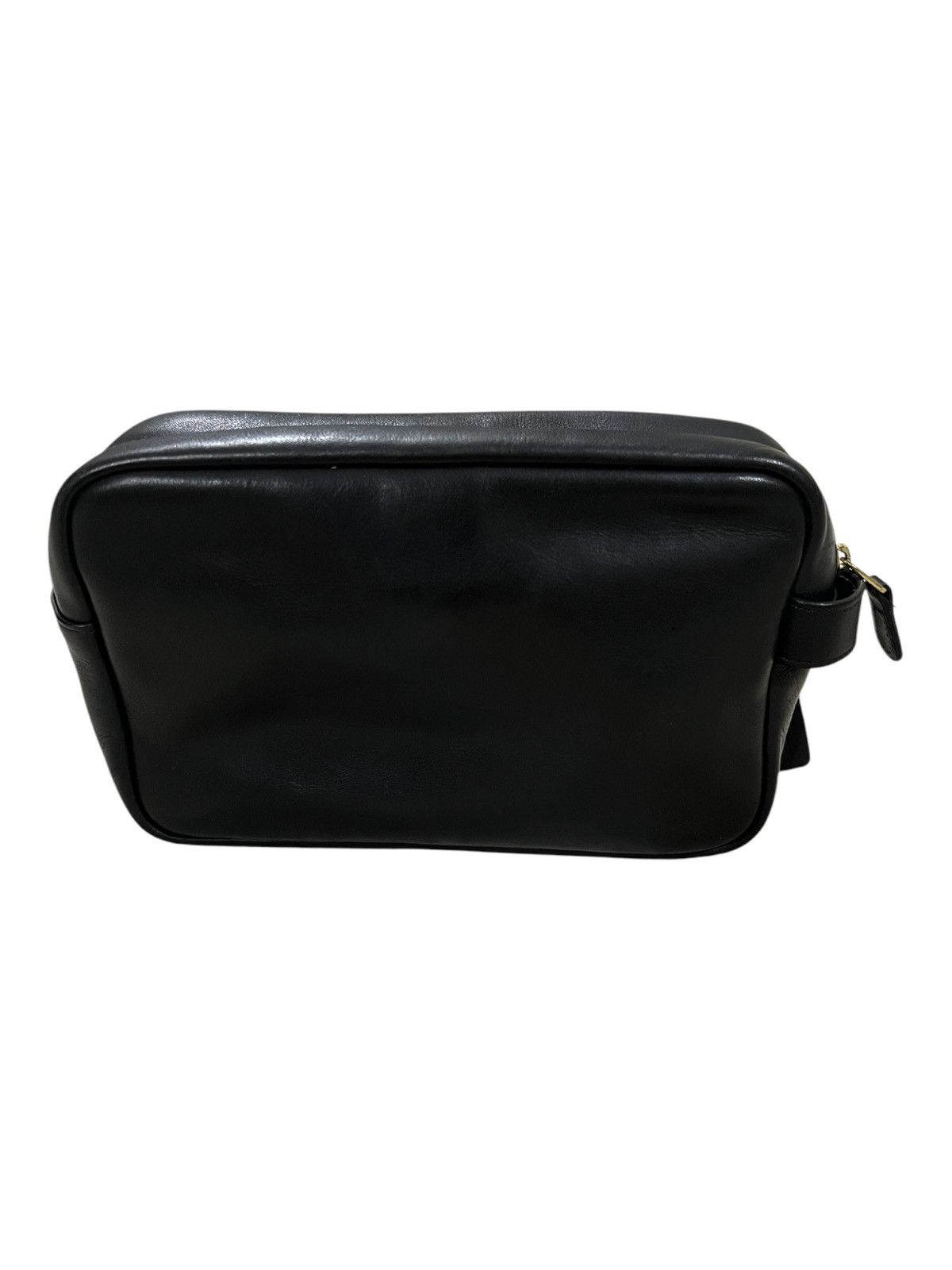 Coach × Genuine Leather Vintage Coach 🇺🇸 Bleecker Full Leather Clutch Pouch Bag Size ONE SIZE - 2 Thumbnail