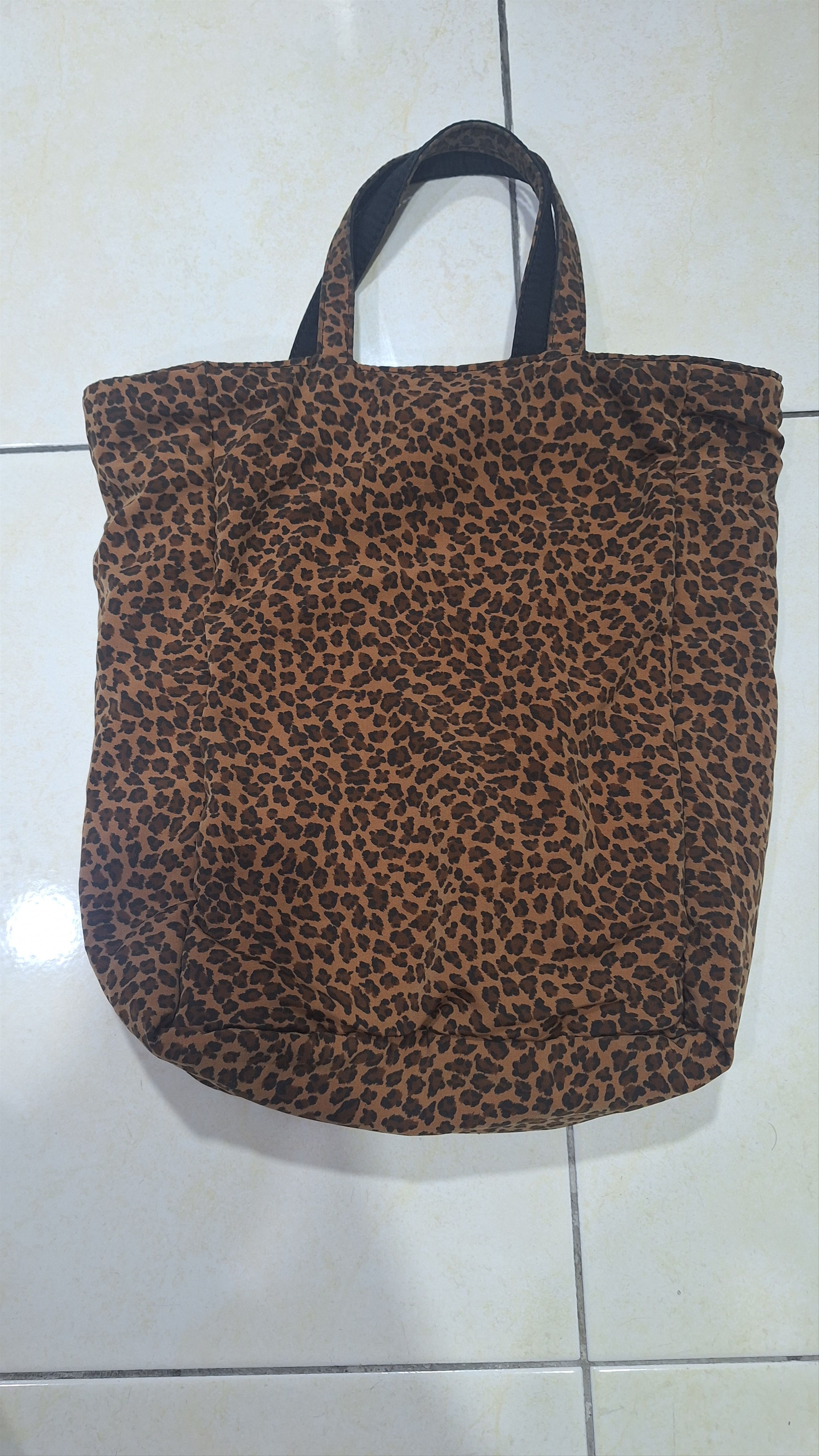 Bottega Veneta Vintage Bottega Veneta Reversible Leopard Nylon
