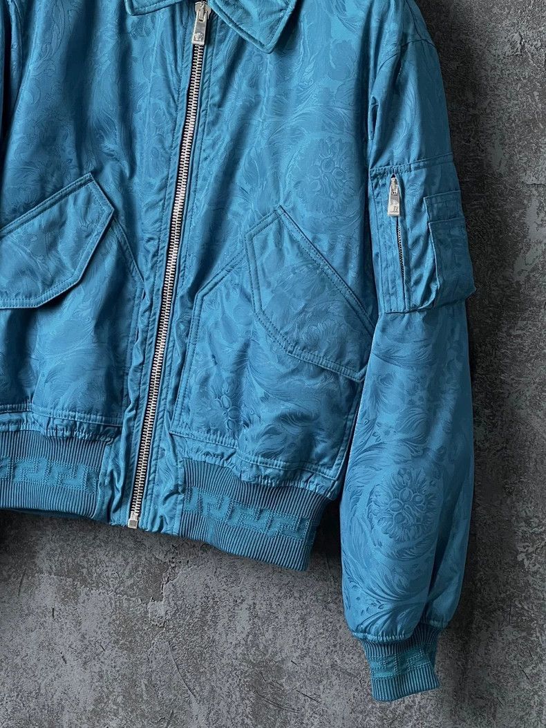 Versace Versace Multi-pocket dark pattern casual jacket Size US XS / EU 42 / 0 - 4 Thumbnail