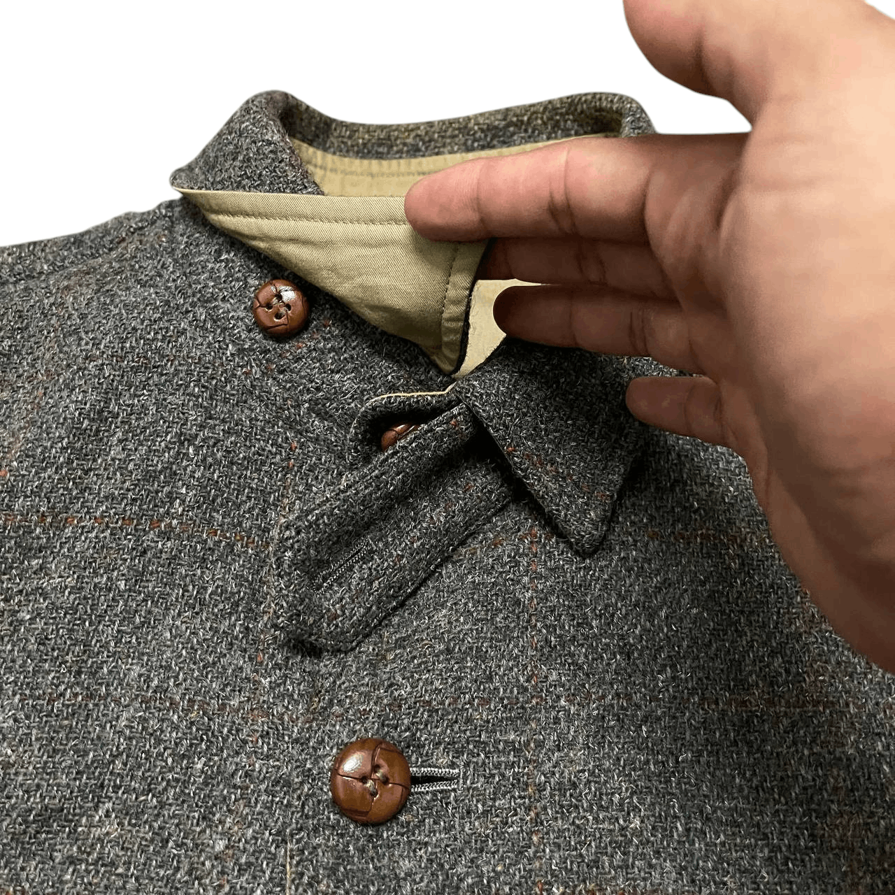 Paul Stuart Vintage Paul Stuart Wool Reversible Bomber Style Jacket Size US M / EU 48-50 / 2 - 9 Thumbnail