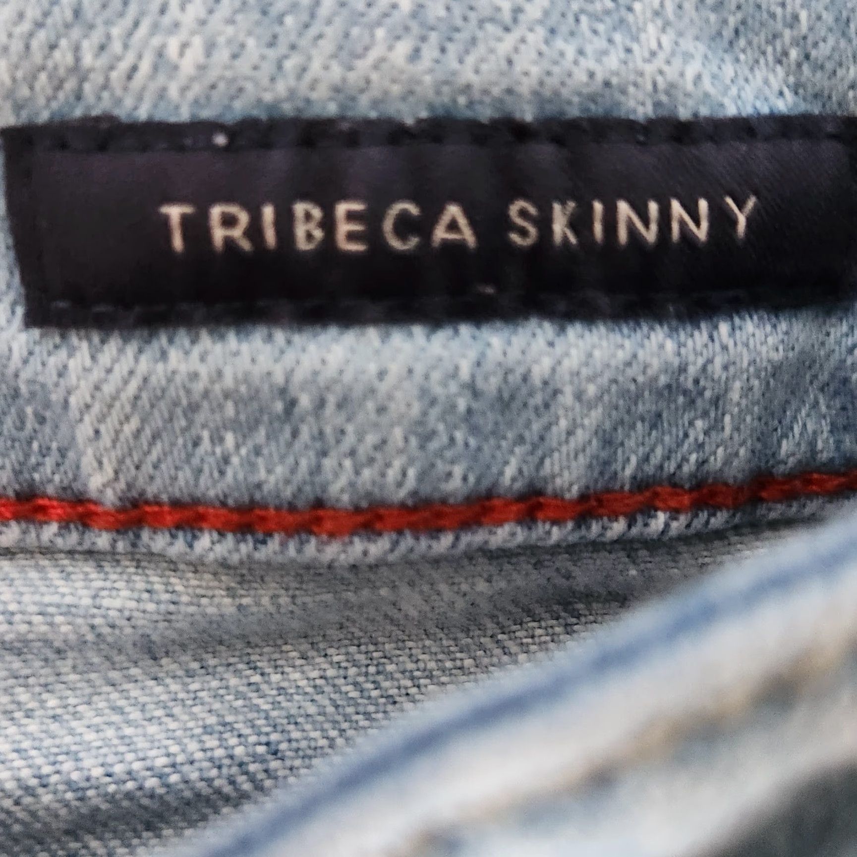 Tommy Hilfiger VINTAGE Tommy Hilfiger Jeans Tribeca Skinny Light Wash Size 4 Womens Blue Y2K 90s 2000s Size 27" / US 4 / IT 40 - 5 Thumbnail