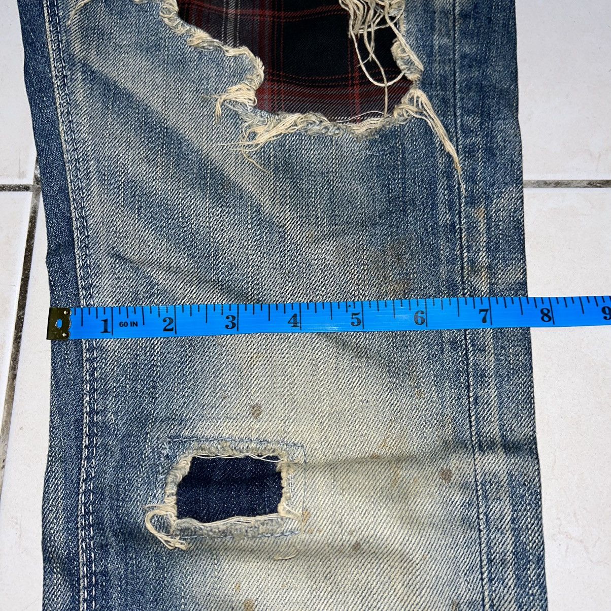 Vanquish Vanquish Distressed Jeans Size 30" / US 8 / IT 44 - 20 Thumbnail