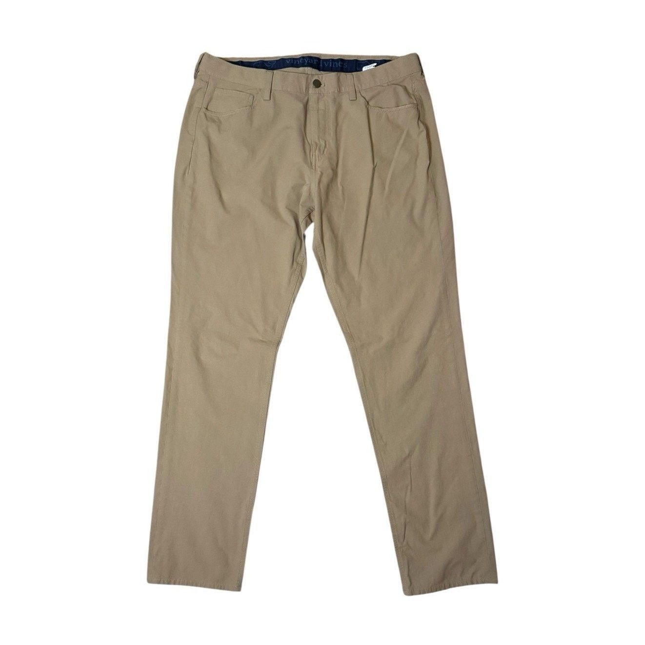 Vineyard Vines Vineyard Vines OTG Performance Golf Pants Khaki Tan Size US 36 / EU 52 - 1 Thumbnail