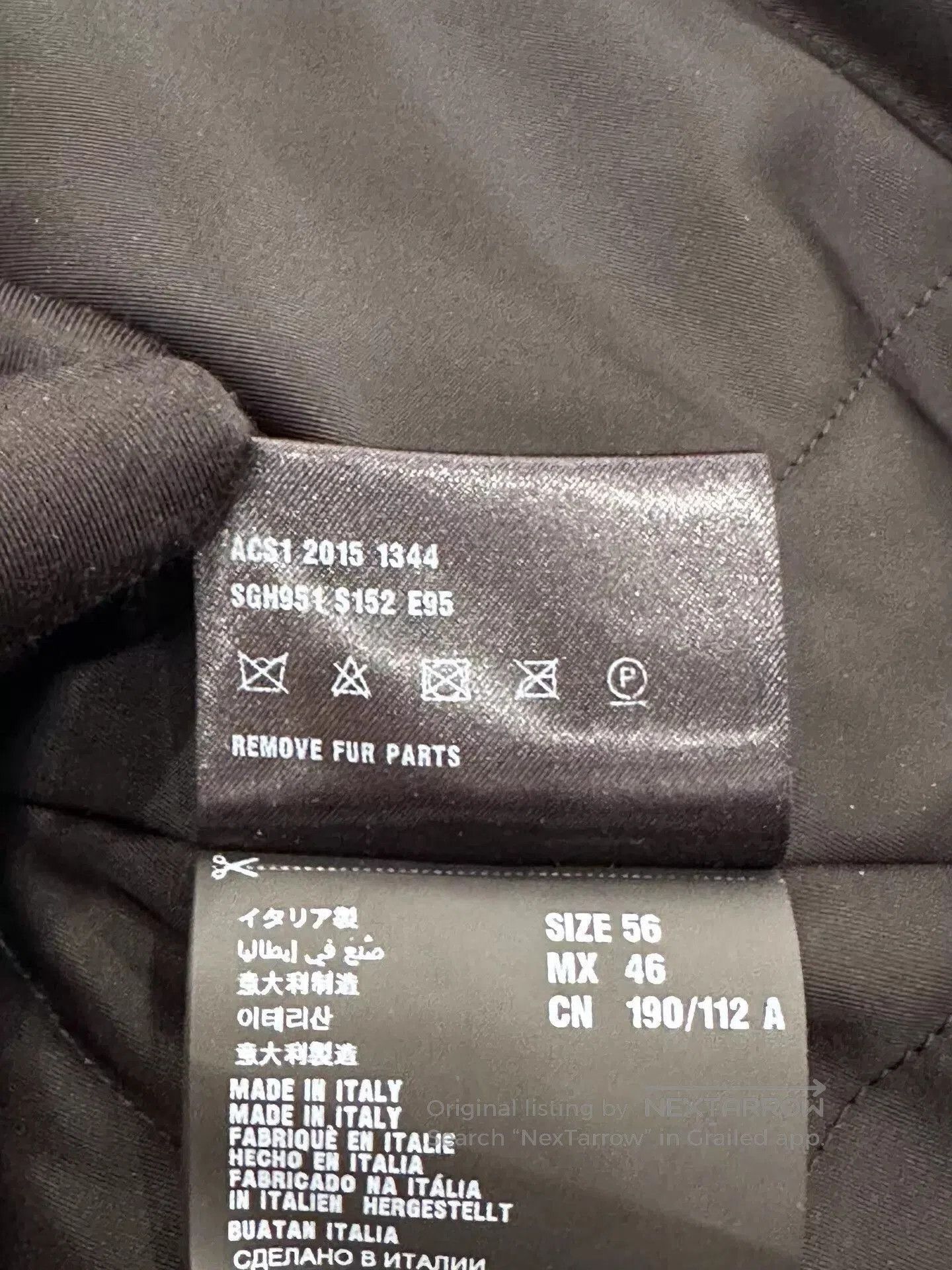 Prada Blue XL Zip. Size US XL / EU 56 / 4 - 7 Thumbnail