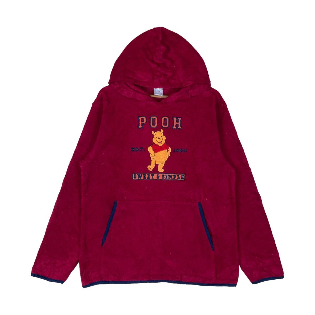 Disney Vintage Disney Store Winnie The Pooh Pullover Jumper Fleece Size US M / EU 48-50 / 2 - 1 Thumbnail