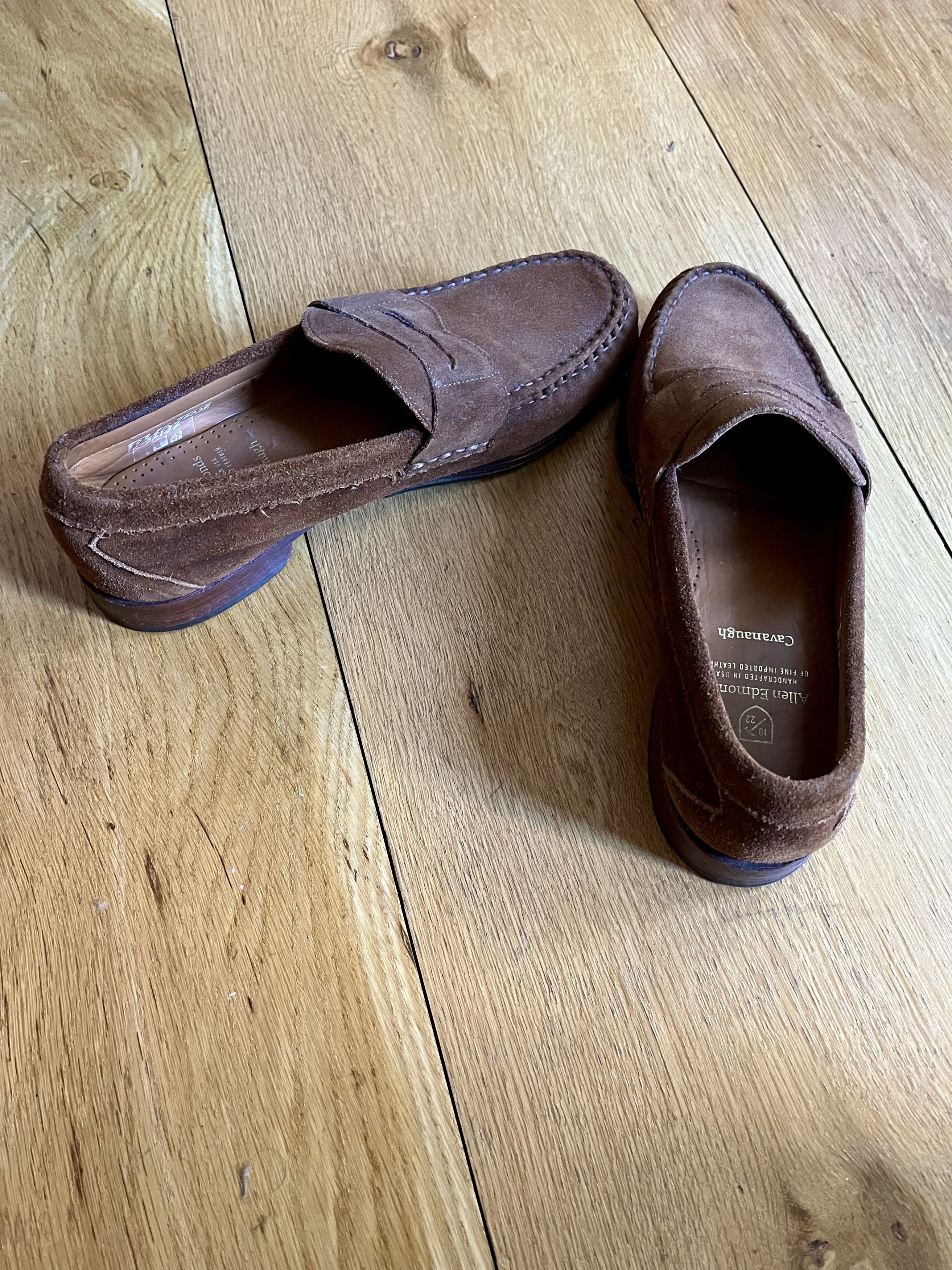 Allen Edmonds Allen Edmonds Snuff Suede Penny Loafers Men’s Size 9 Size US 9 / EU 42 - 5 Thumbnail