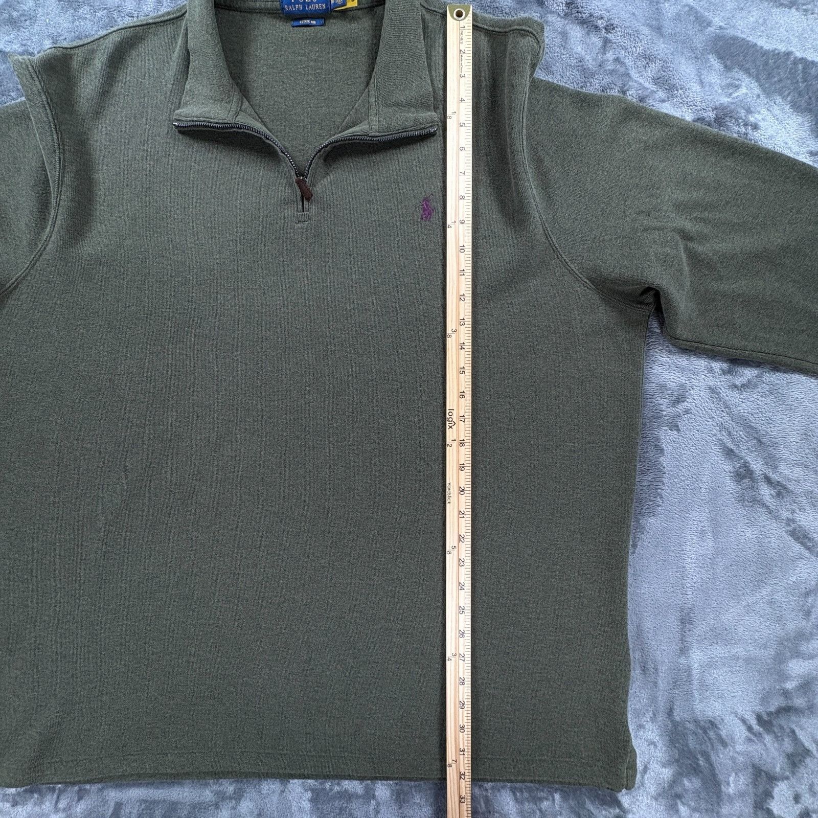 Polo Ralph Lauren Polo Ralph Lauren Estate Rib Pullover Men XXL Olive Green Qu Size US XXL / EU 58 / 5 - 6 Thumbnail