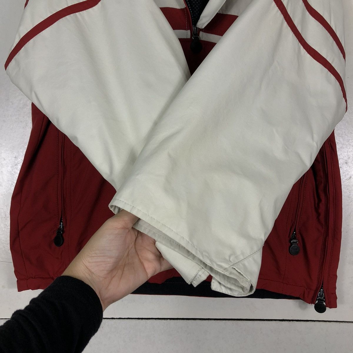 Vintage 🔥VINTAGE SKI JACKET MULTI POCKET BIKER NAKED JAPAN Size US L / EU 52-54 / 3 - 15 Thumbnail
