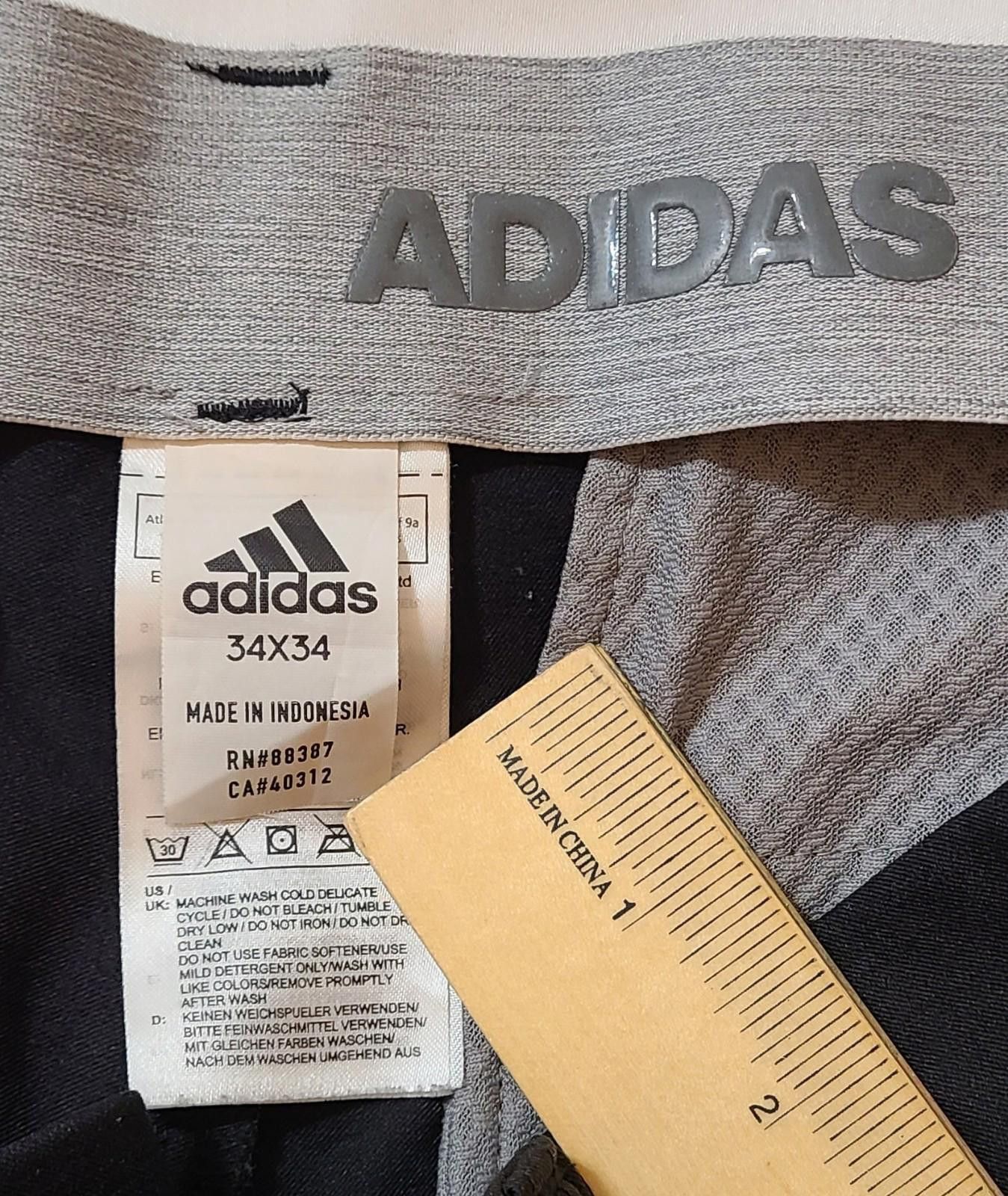 Designer Adidas Performance Golf Mens Pants Size 34x34 Athleisure Size US 36 / EU 52 - 7 Thumbnail
