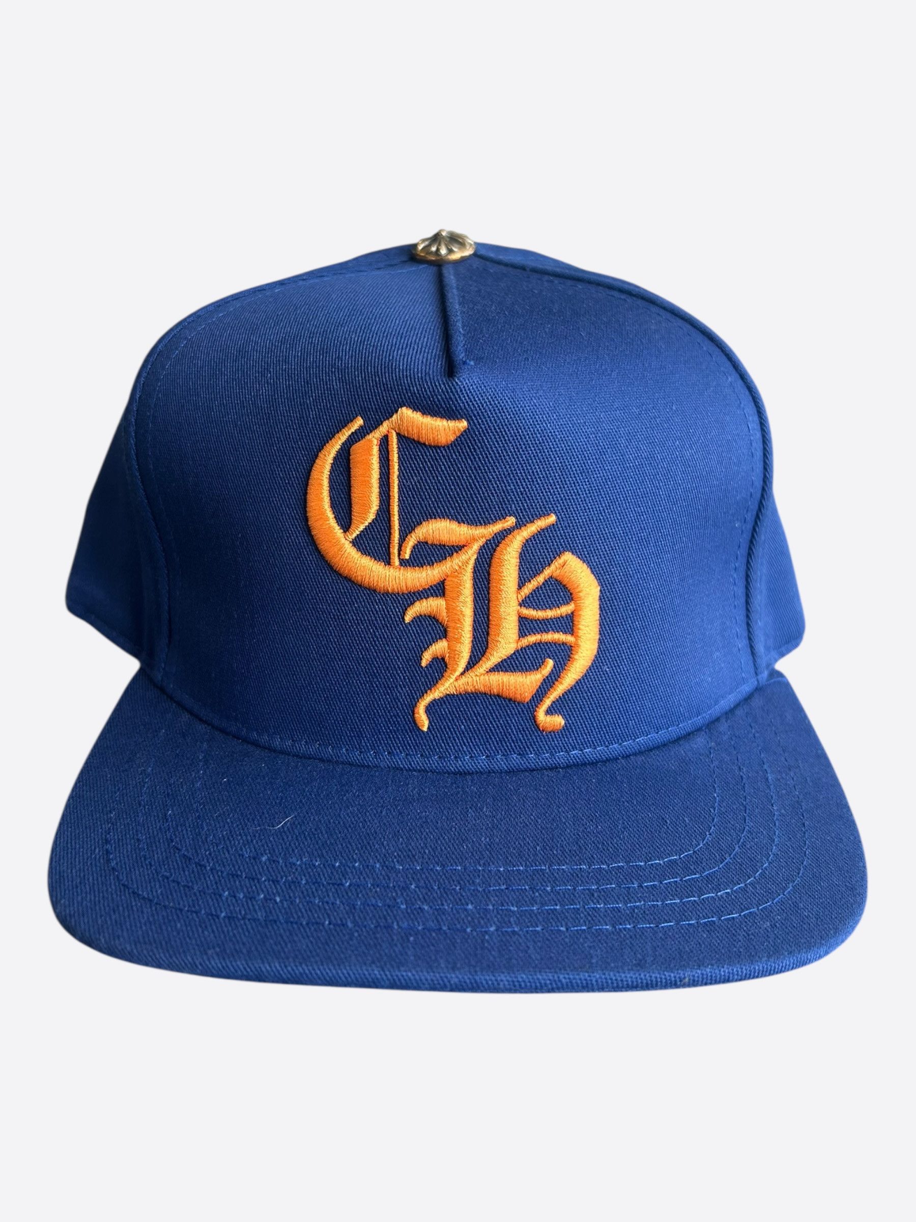 Chrome Hearts Chrome Hearts Blue & Orange CH Logo Hat Size ONE SIZE - 1 Thumbnail