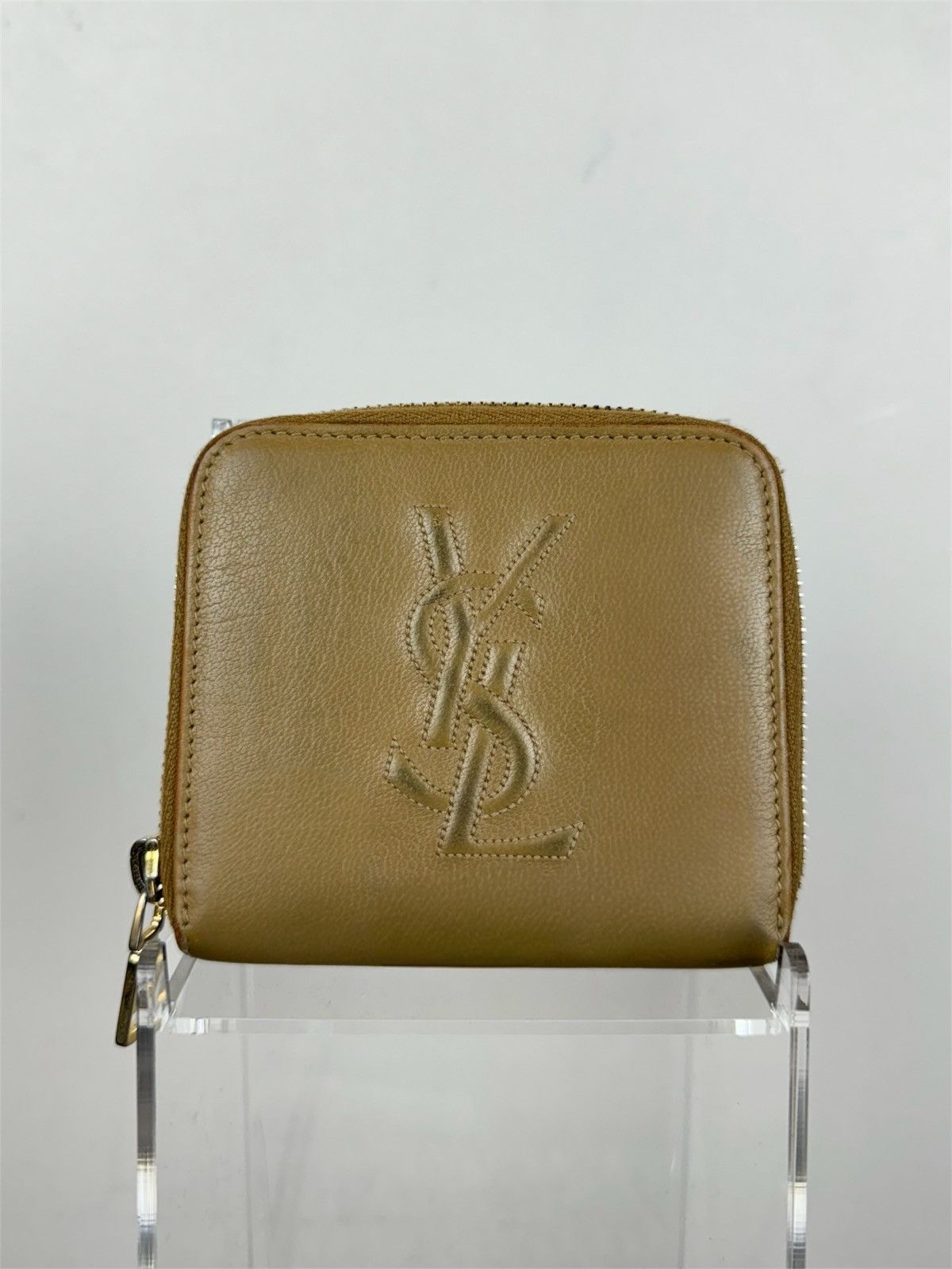 Yves Saint Laurent Rare leather wallet Yves Saint Laurent original luxury item Size ONE SIZE - 2 Thumbnail