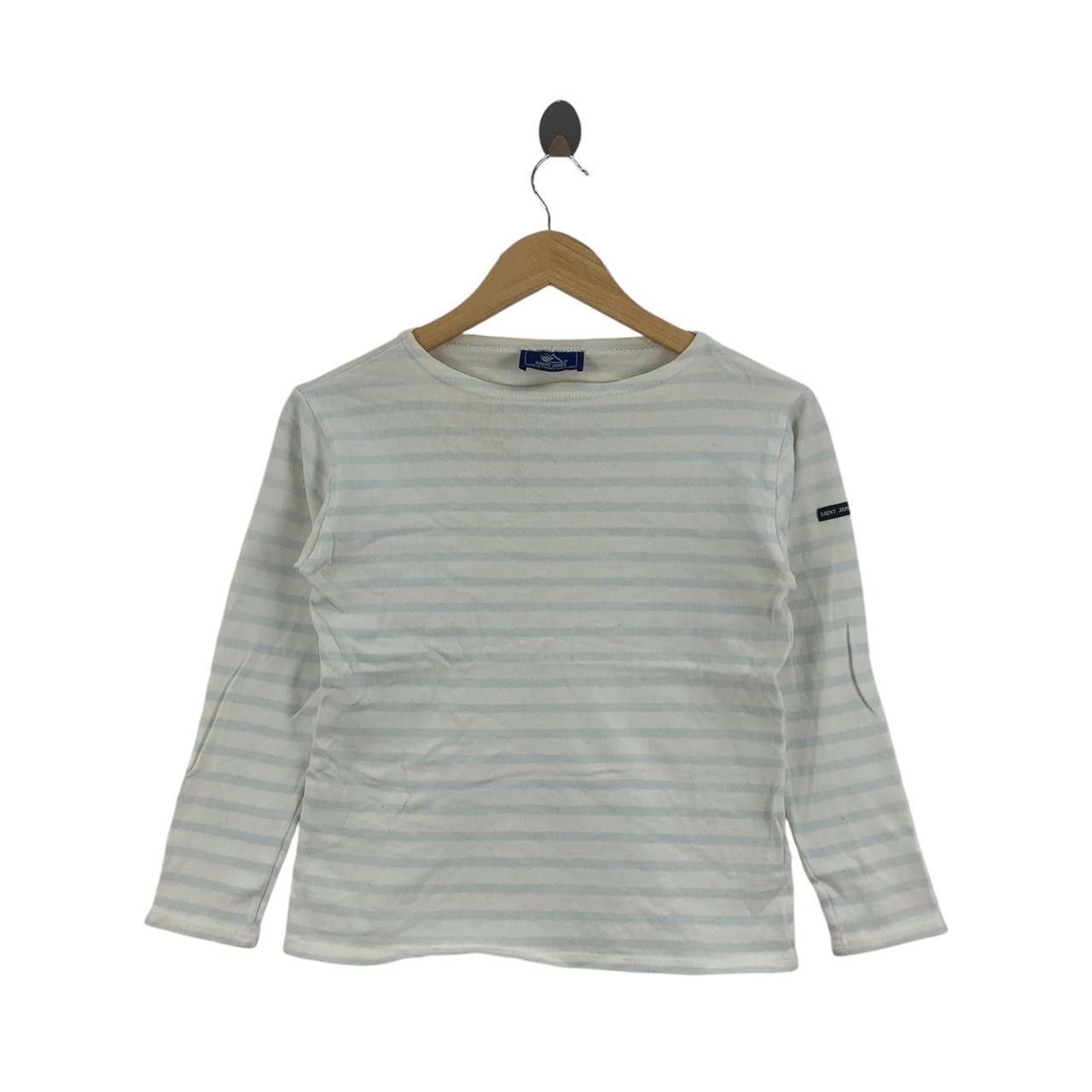 Vintage Vintage SAINT JAMES Made In France Striped Tee Shirt Top Size XS / US 0-2 / IT 36-38 - 1 Thumbnail