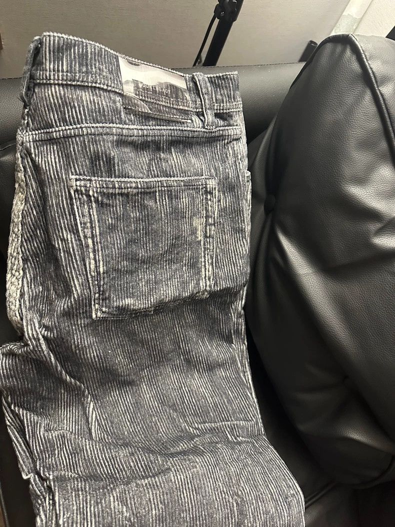Our Legacy our legacyGrey striped trousers 2505-Nextarrow Size US 32 / EU 48 - 2 Thumbnail