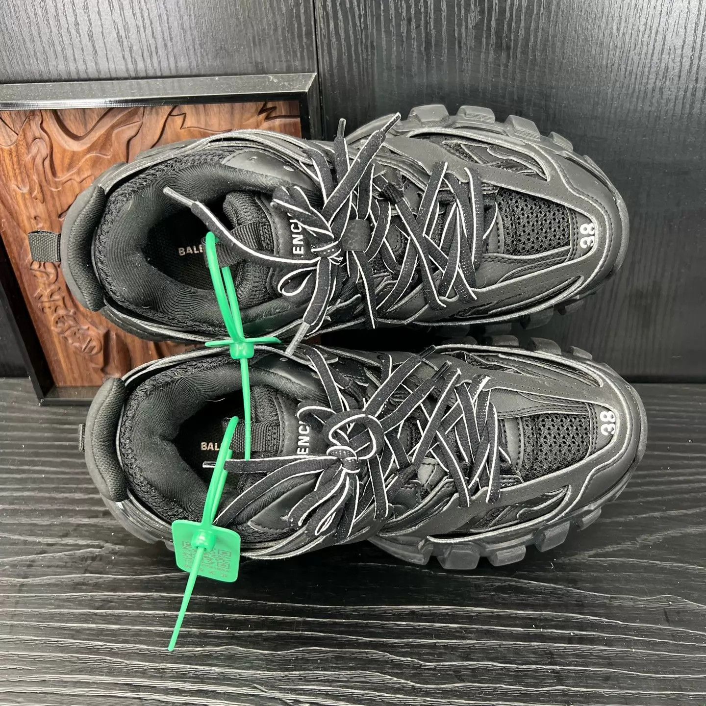 Balenciaga Balenciaga Track Women's Black 38 Original Box Like New Size US 7.5 / IT 37.5 - 5 Thumbnail