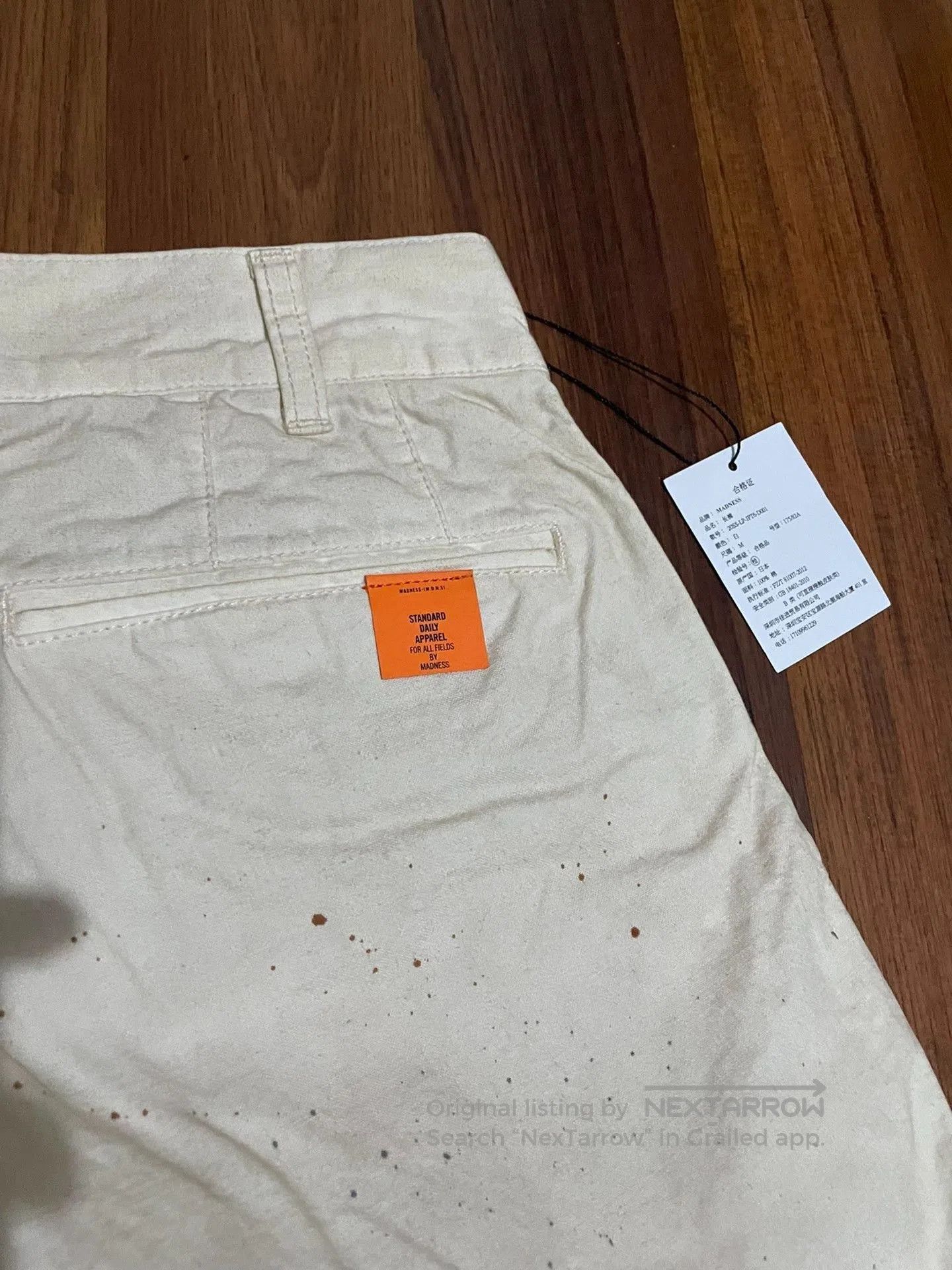 Madness MADNESS 20SS Japan Splatter Chino Pants. Size US 30 / EU 46 - 5 Thumbnail