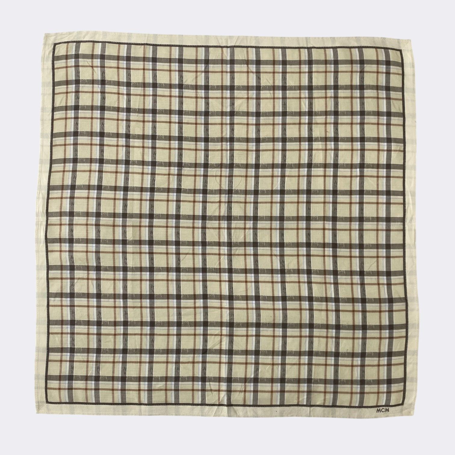 MCM Vintage MCM Handkerchief Neckerchief Bandana H177R Size ONE SIZE - 1 Thumbnail
