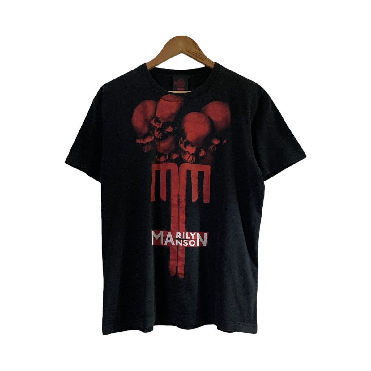 Band Tees Vintage Y2K Shoot Tag Marily Manson Band Tshirt Size US M / EU 48-50 / 2 - 2 Thumbnail