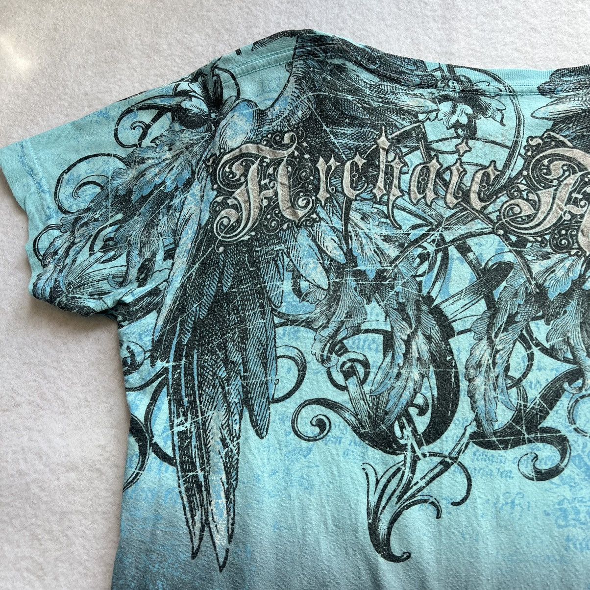 Affliction Affliction Archair Printed T-Shirt Size M / US 6-8 / IT 42-44 - 6 Thumbnail