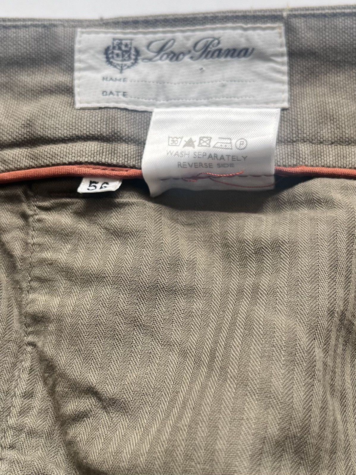 Loro Piana Loro Piana Mens khaki Shorts Size US 44 / EU 60 - 7 Thumbnail