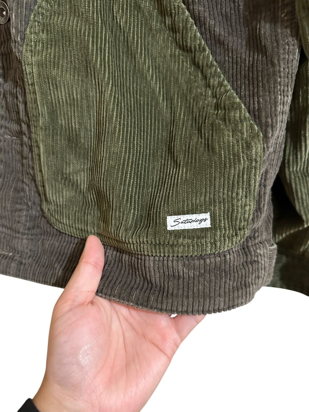Saturdays NYC Saturdays NYC Mixed Green Corduroy Jacket Size US S / EU 44-46 / 1 - 4 Thumbnail