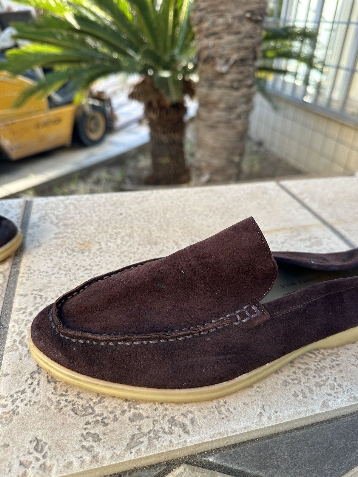 Loro Piana Loro Piana Loafers Leather Dark Brown 41 size Size US 7.5 / EU 40-41 - 3 Thumbnail