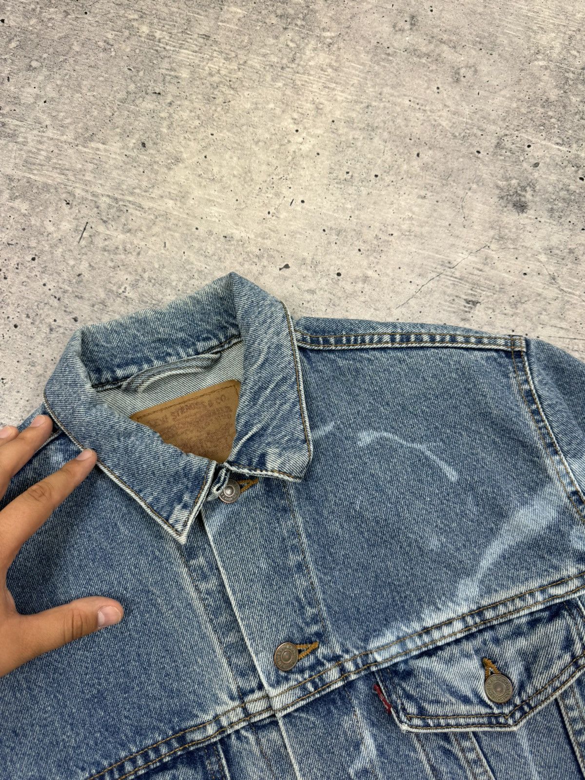 Levi's Vintage Levi’s Denim Button Jeans Jacket Made in USA Size S Size US S / EU 44-46 / 1 - 11 Thumbnail