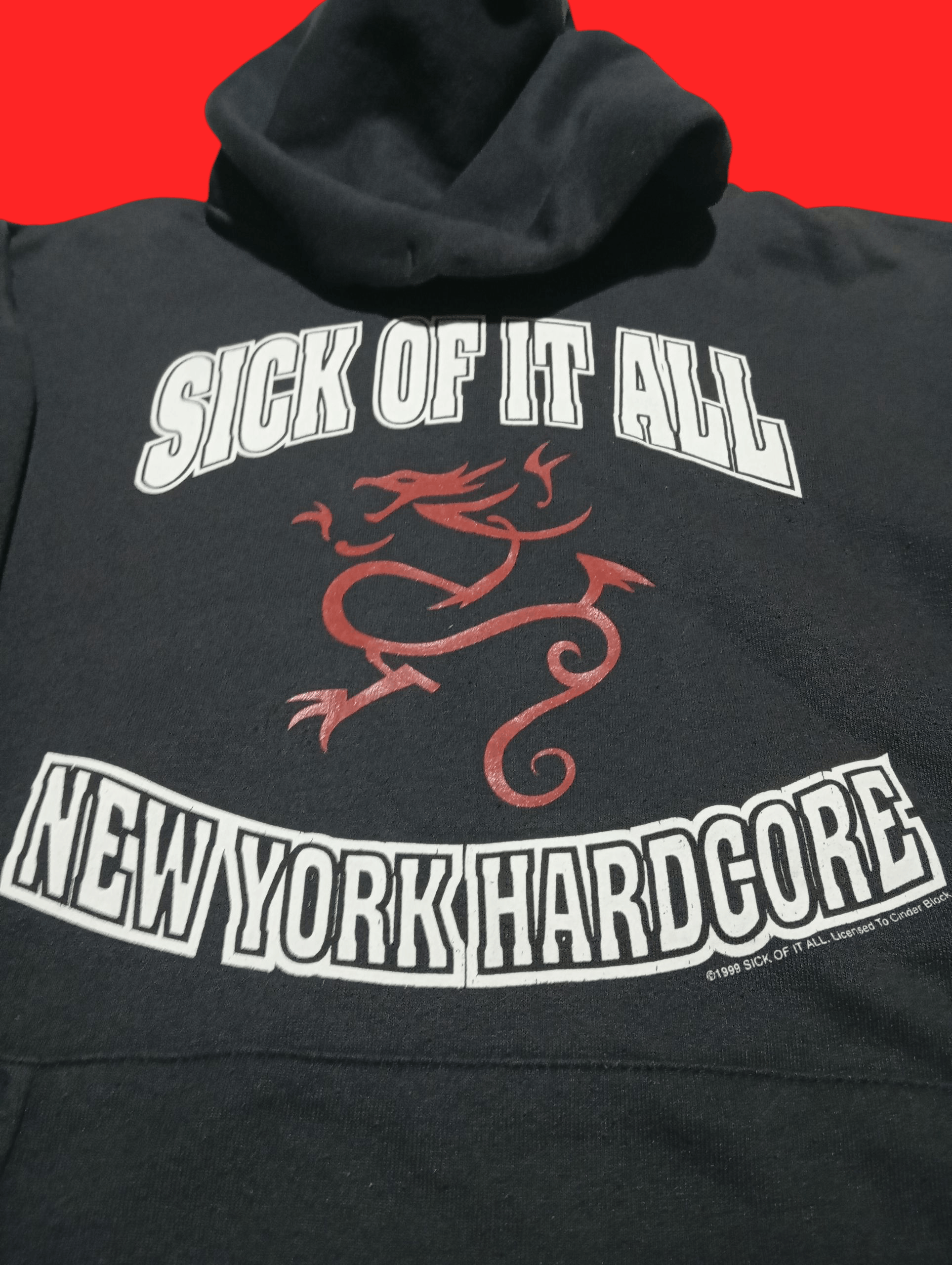 Band Tees × Vintage 90s Sick Of It All Vintage Hardcore Punk Band